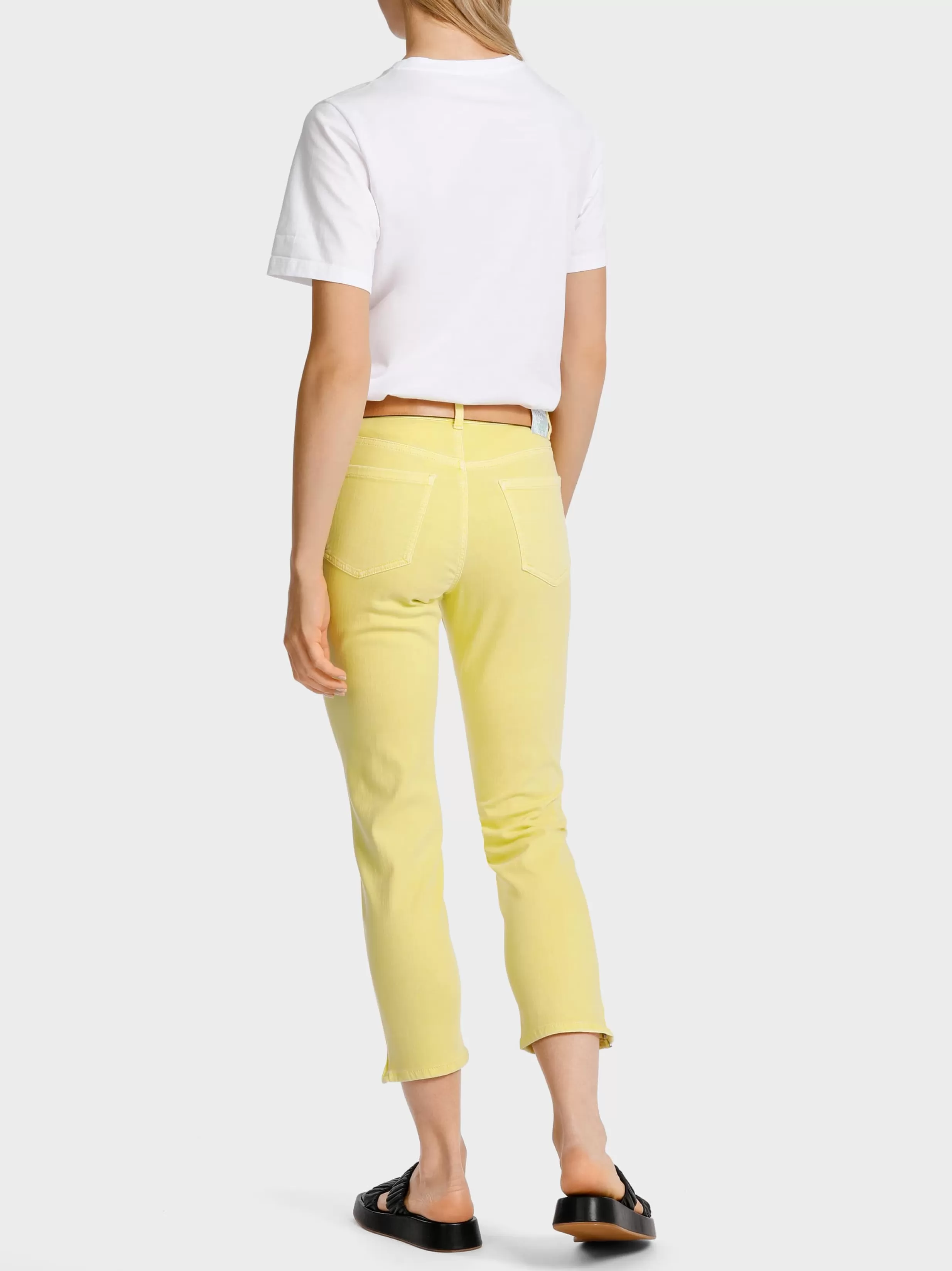 Sale Marc Cain Modell SILEA - Jeans "Rethink Together" pale lemon