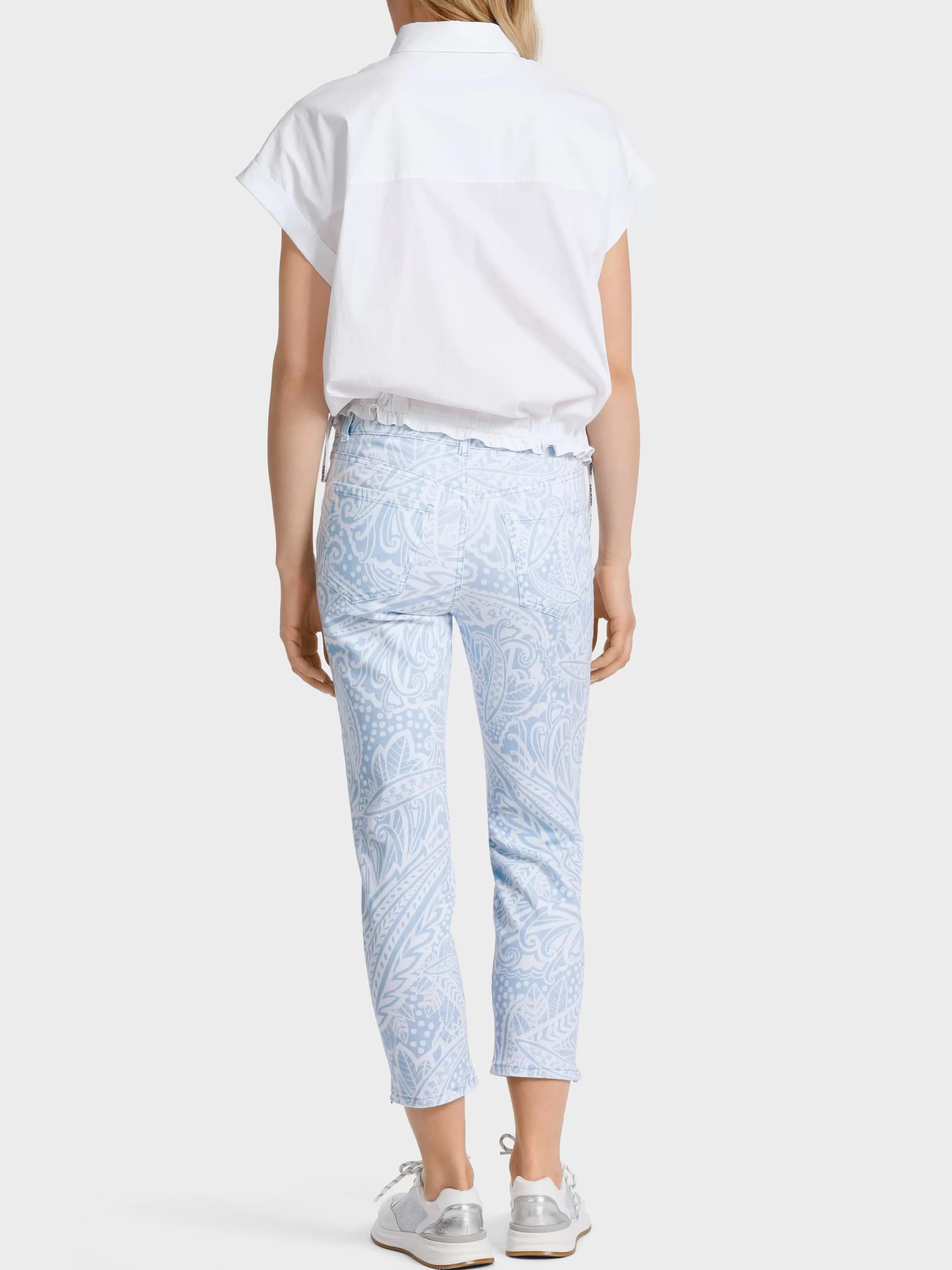 Outlet Marc Cain Modell SILEA – Jeans “Rethink Together” soft summer sky