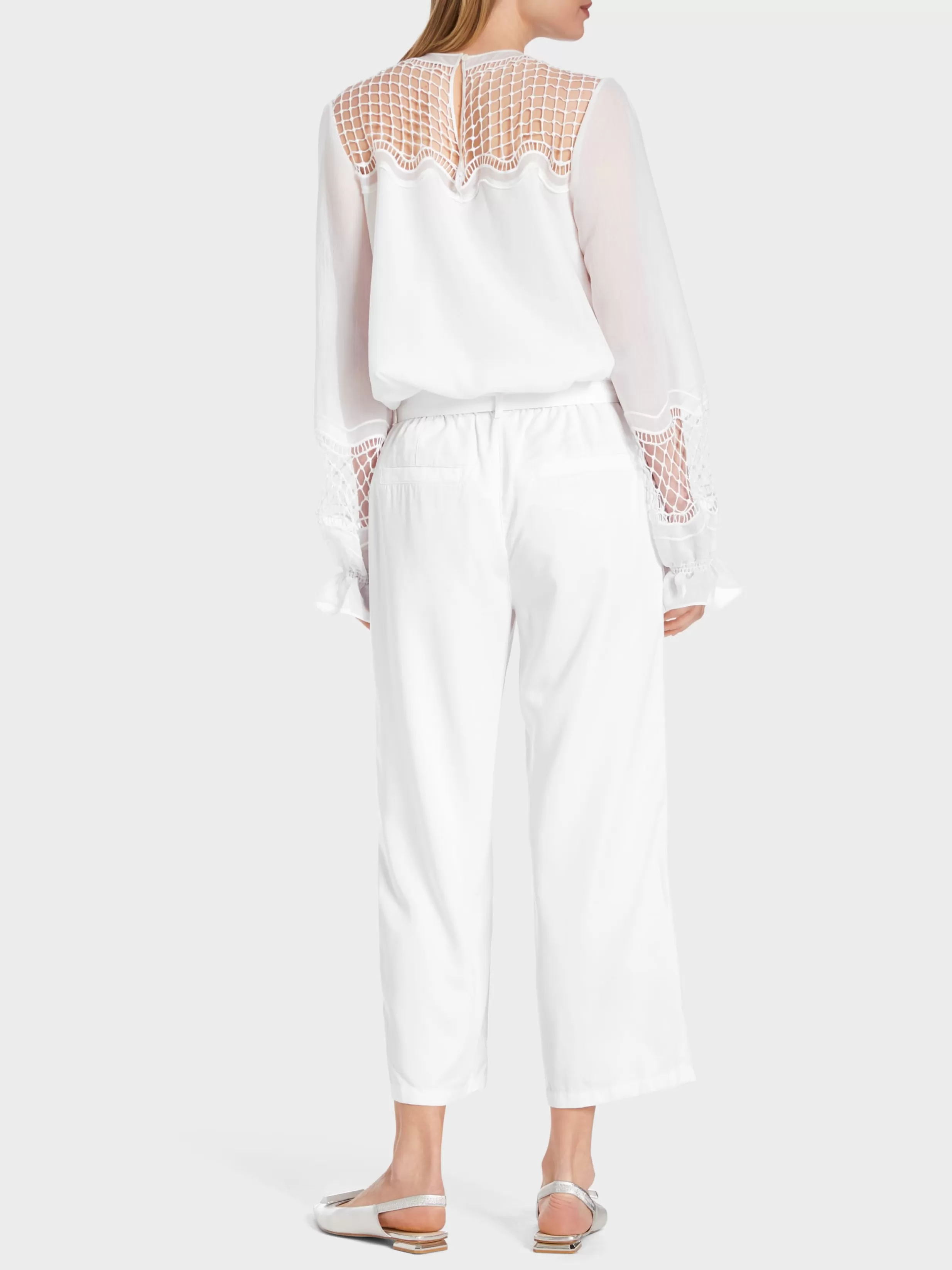 Fashion Marc Cain Modell WASHINGTON „Rethink Together“ white