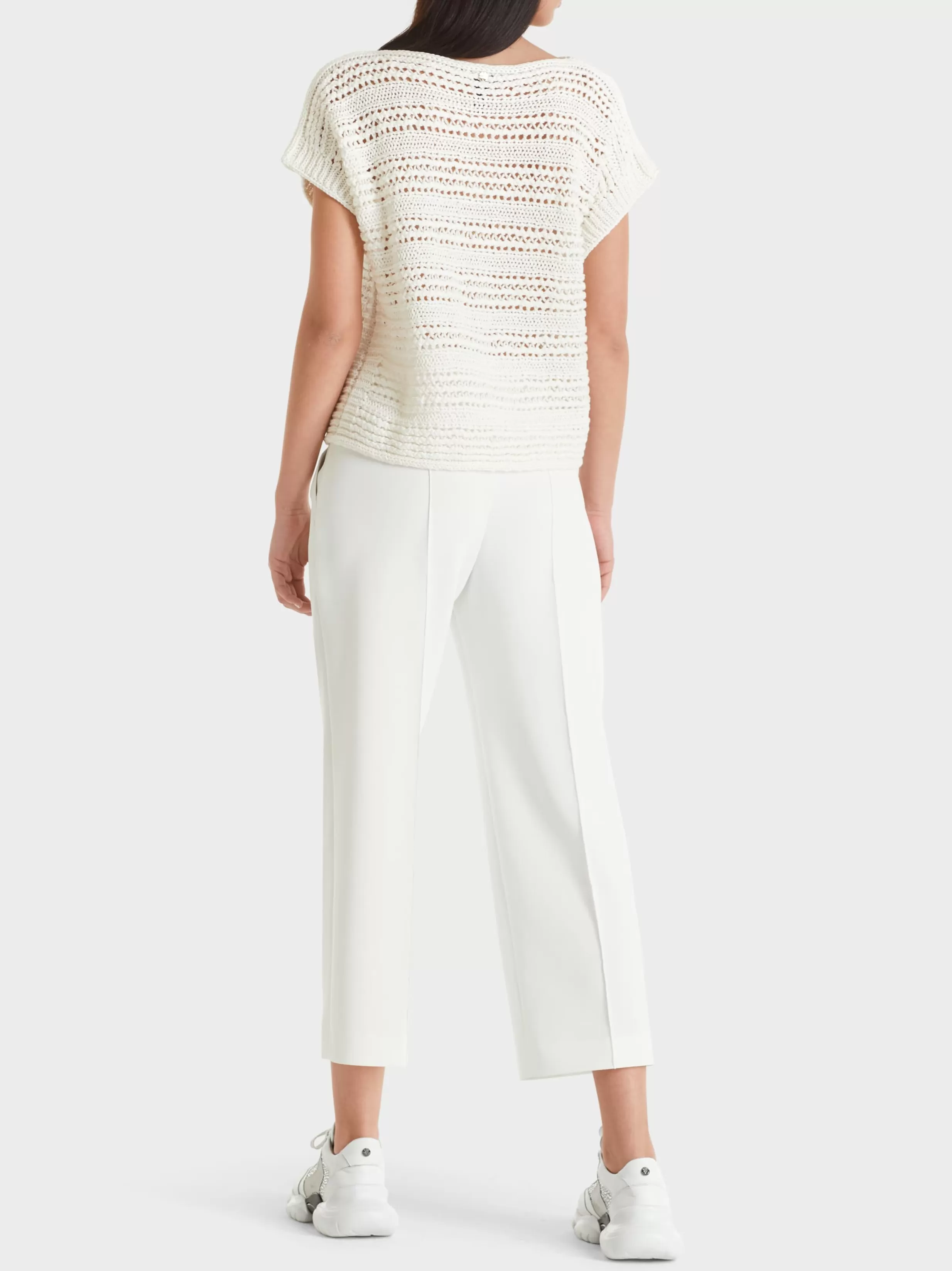 Shop Marc Cain Modell WELLINGTON aus Scubajersey off-white