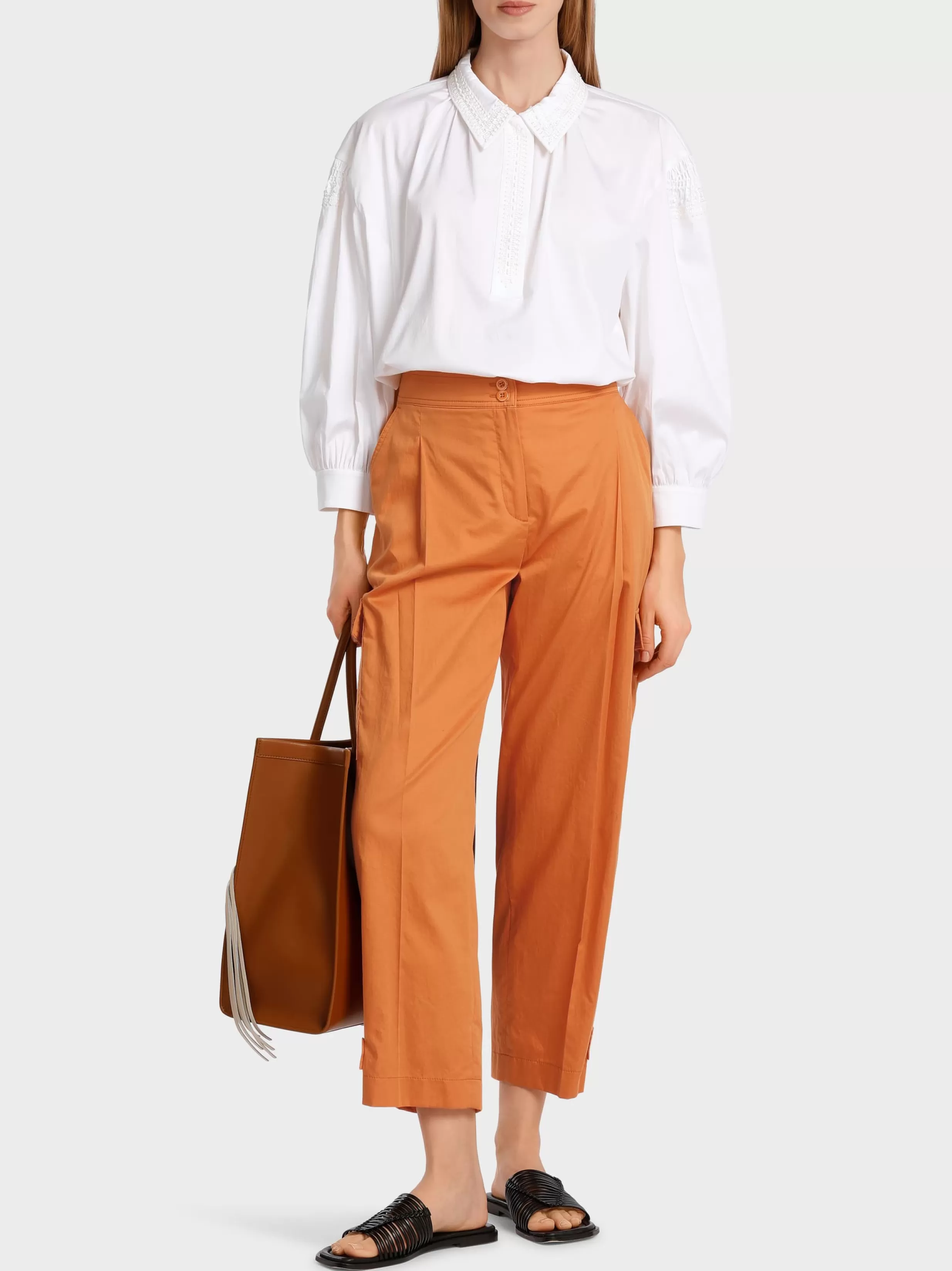 Cheap Marc Cain Modell WELS – trendy Cargohose bright ochre