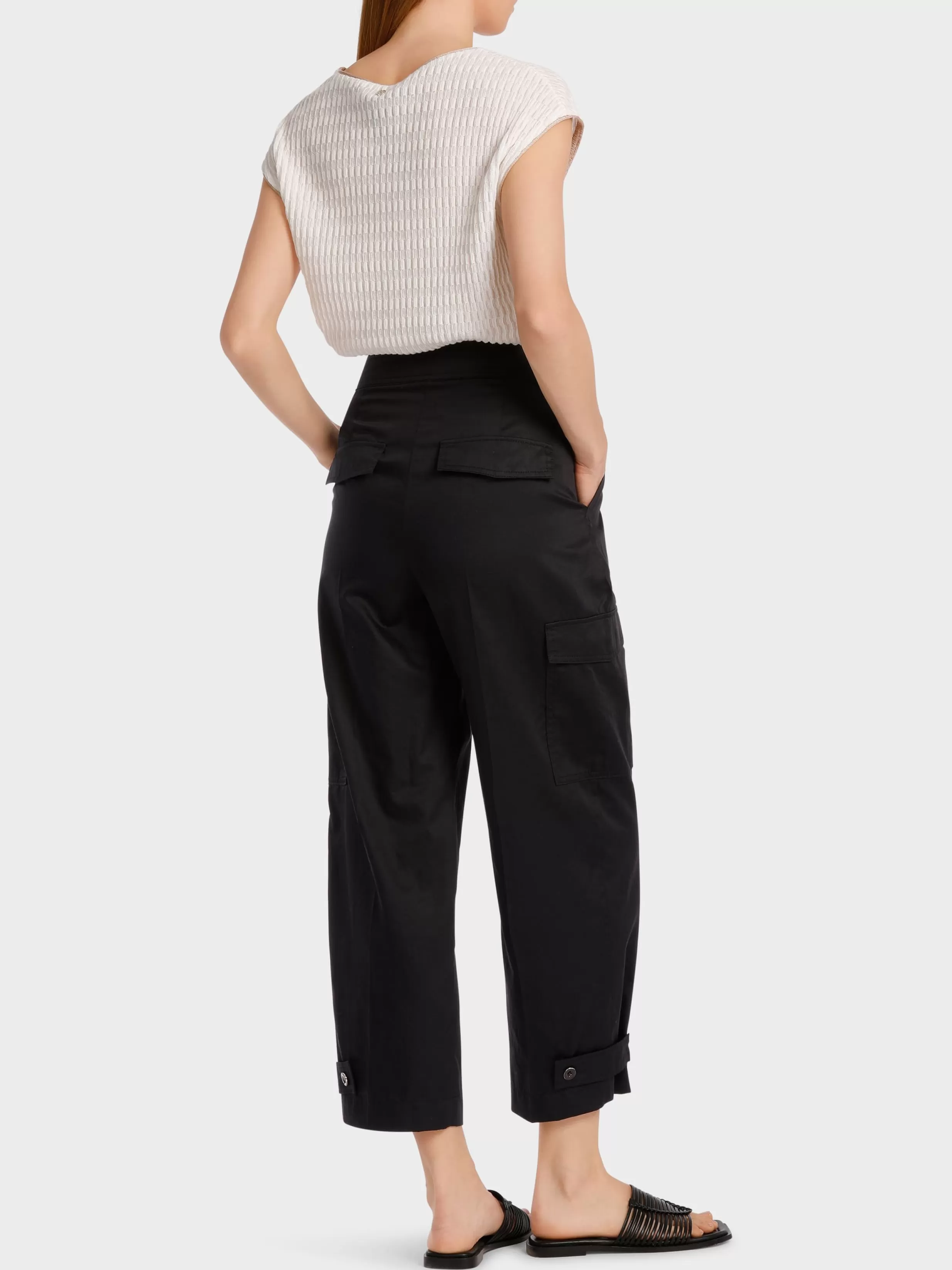 Fashion Marc Cain Modell WELS – trendy Cargohose black