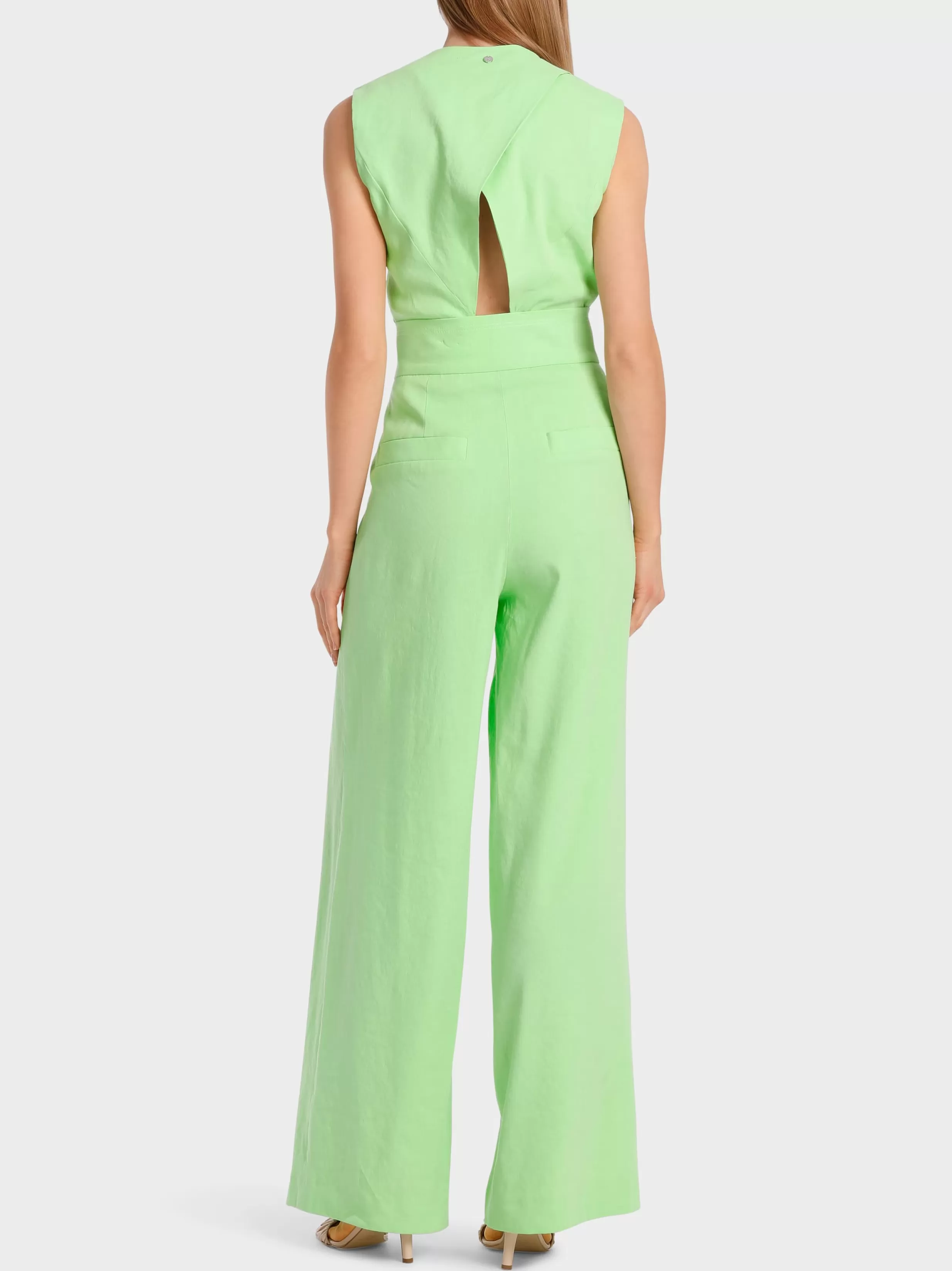 Cheap Marc Cain Modell WICHITA – Hose im Paperbag-Style light apple green