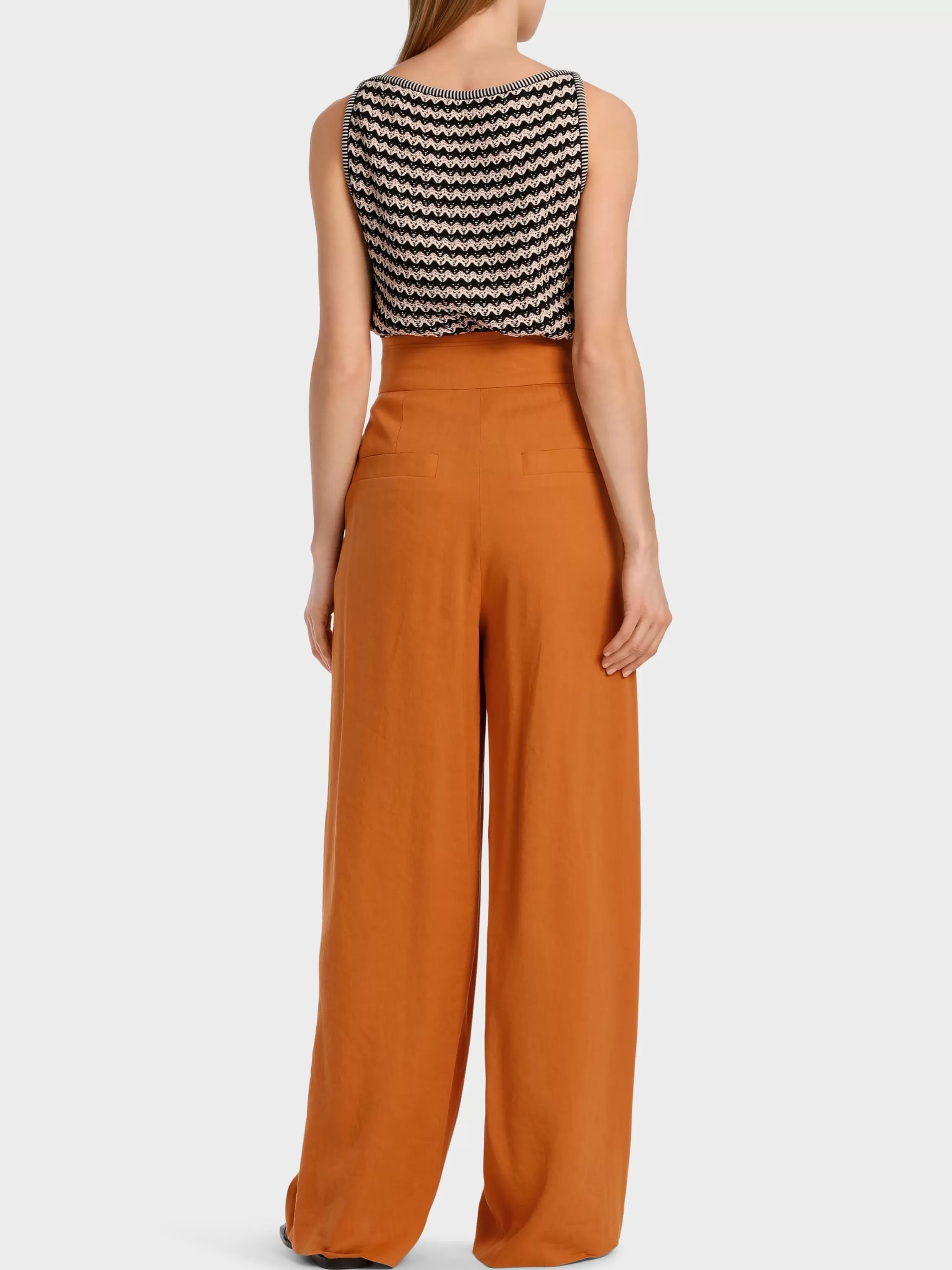 Flash Sale Marc Cain Modell WICHITA – Hose im Paperbag-Style bright ochre