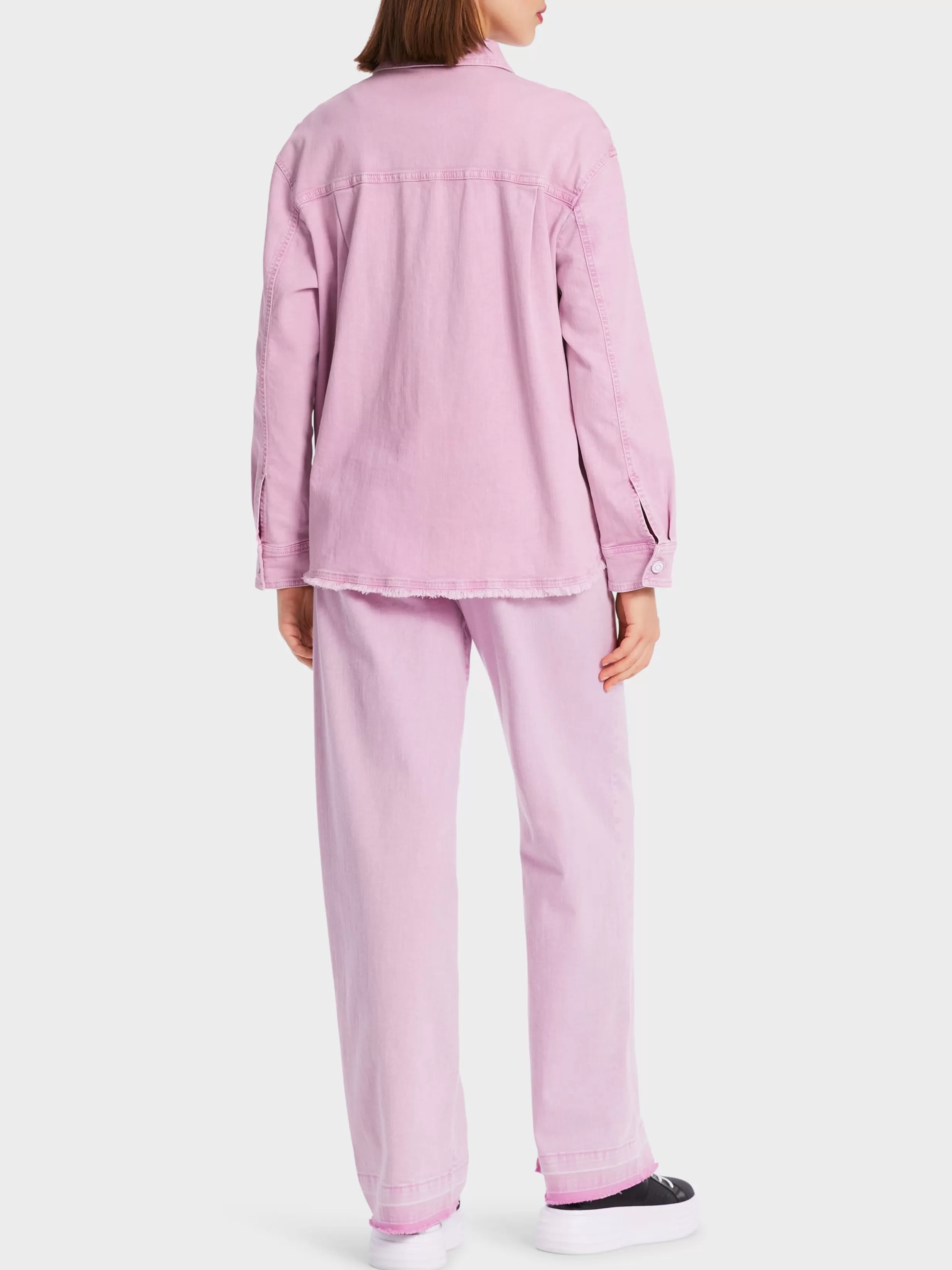 Hot Marc Cain Modische Jeansbluse "Rethink Together" bright pink lavender