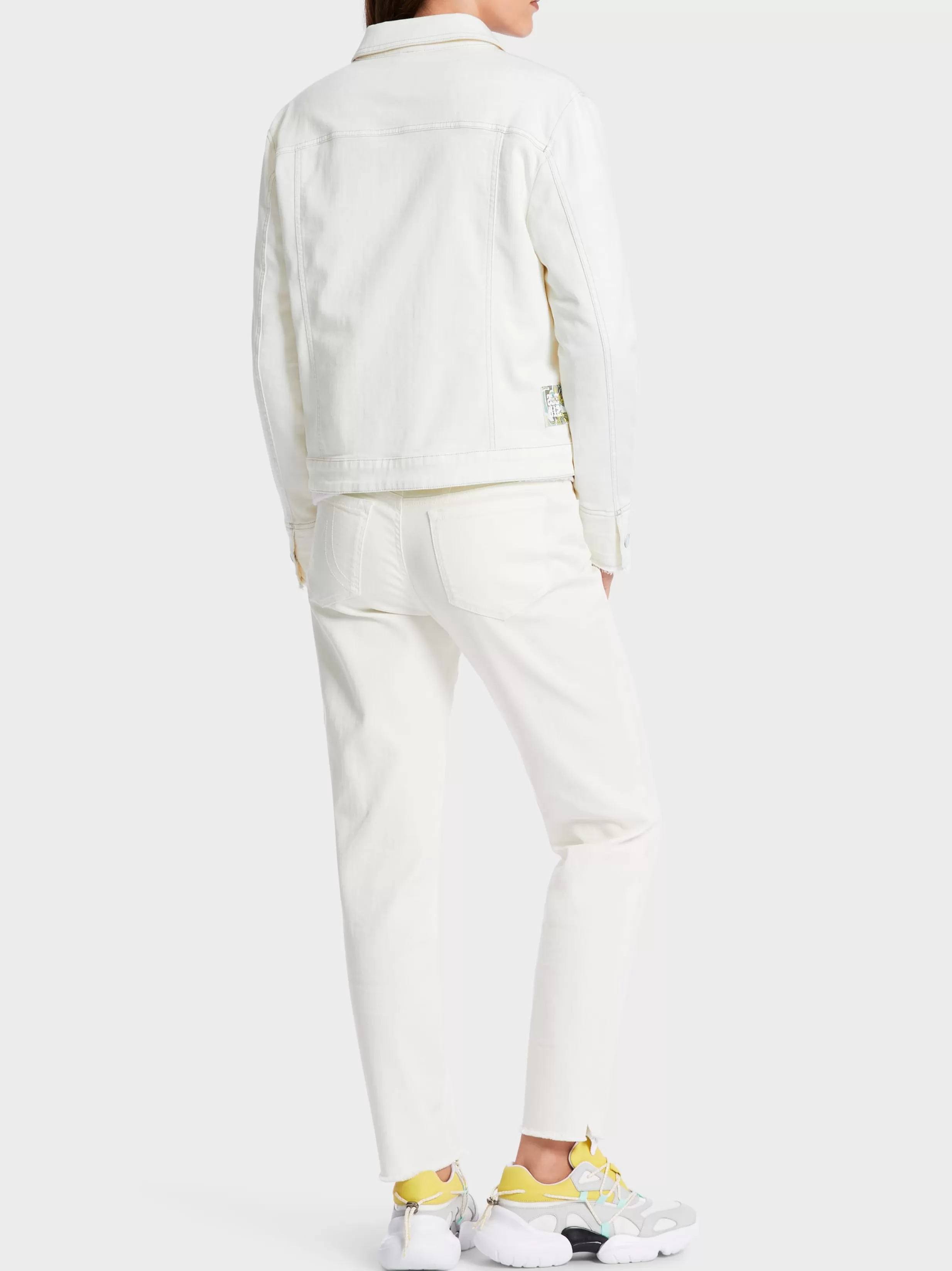 Cheap Marc Cain Modische Jeansjacke "Rethink Together" off-white