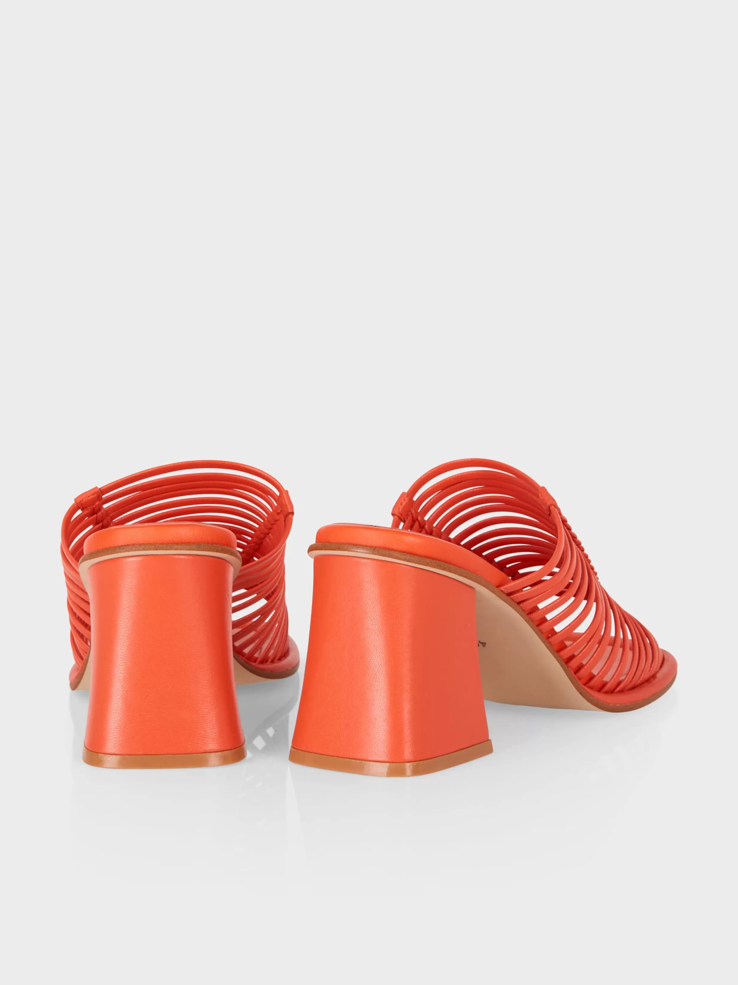 Clearance Marc Cain Mules mit Riemchen bright tomato