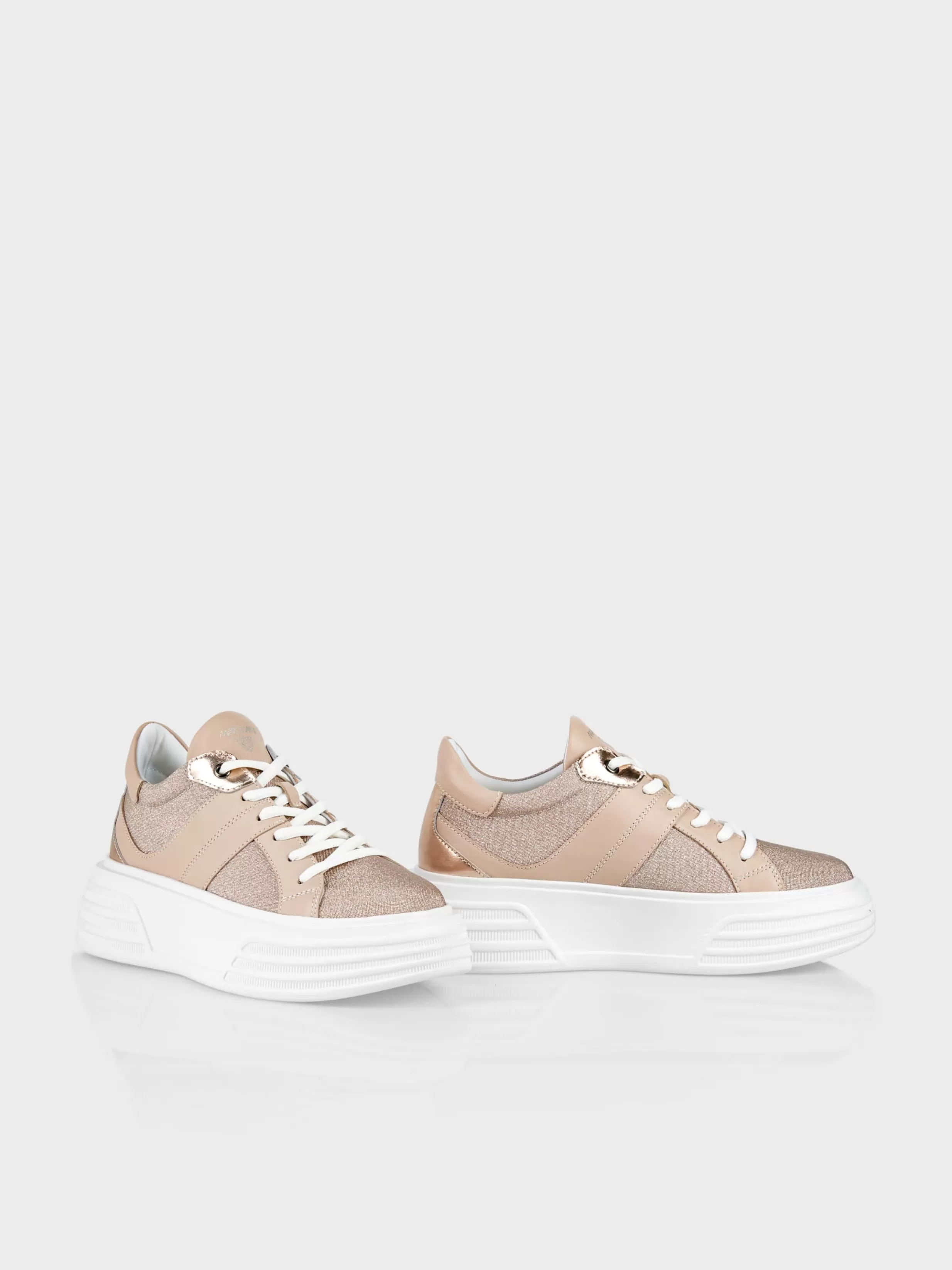 Cheap Marc Cain Plateau-Sneaker soft moon rock