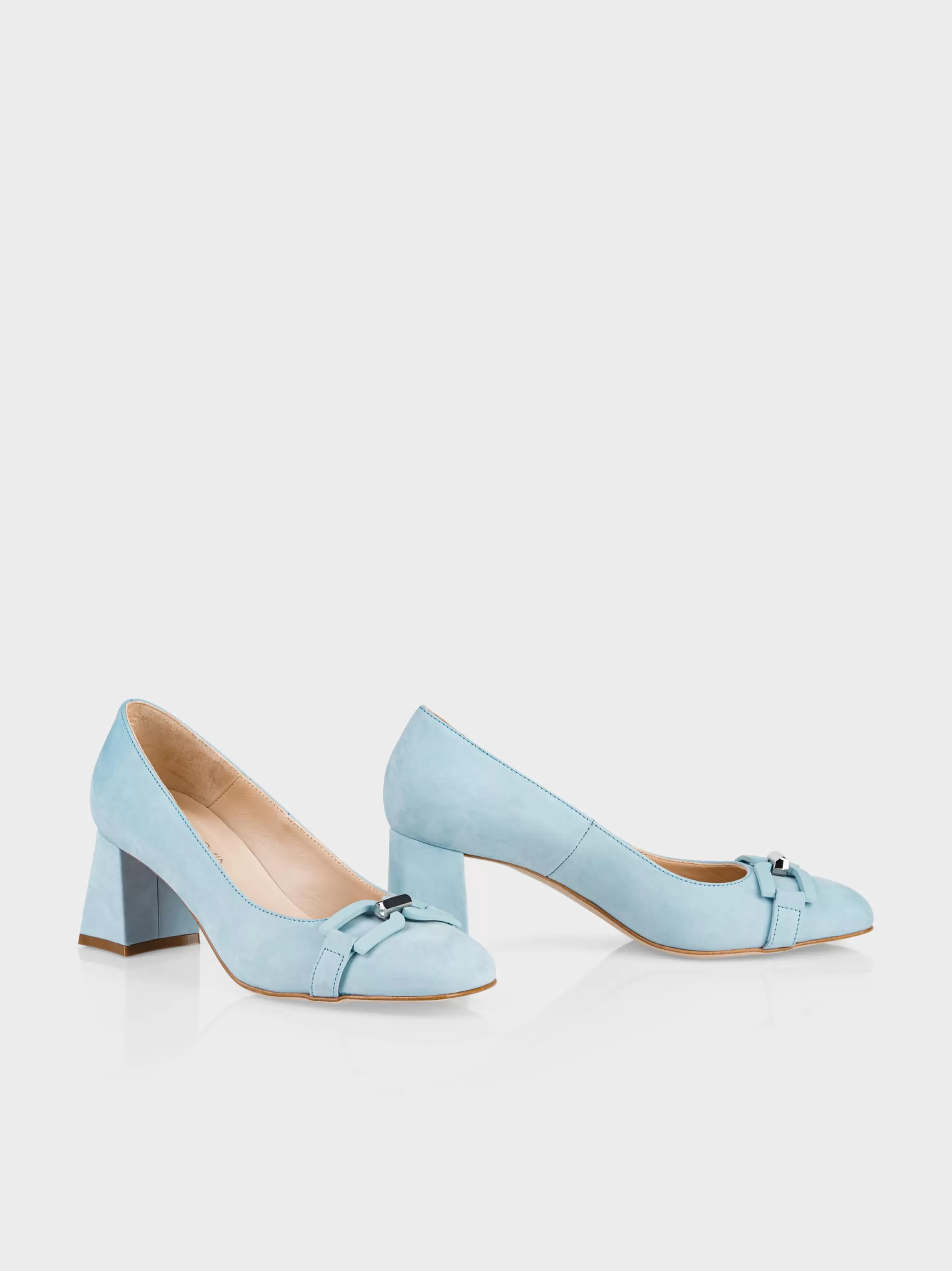 Cheap Marc Cain Pumps in Rauleder „Rethink Together” soft summer sky