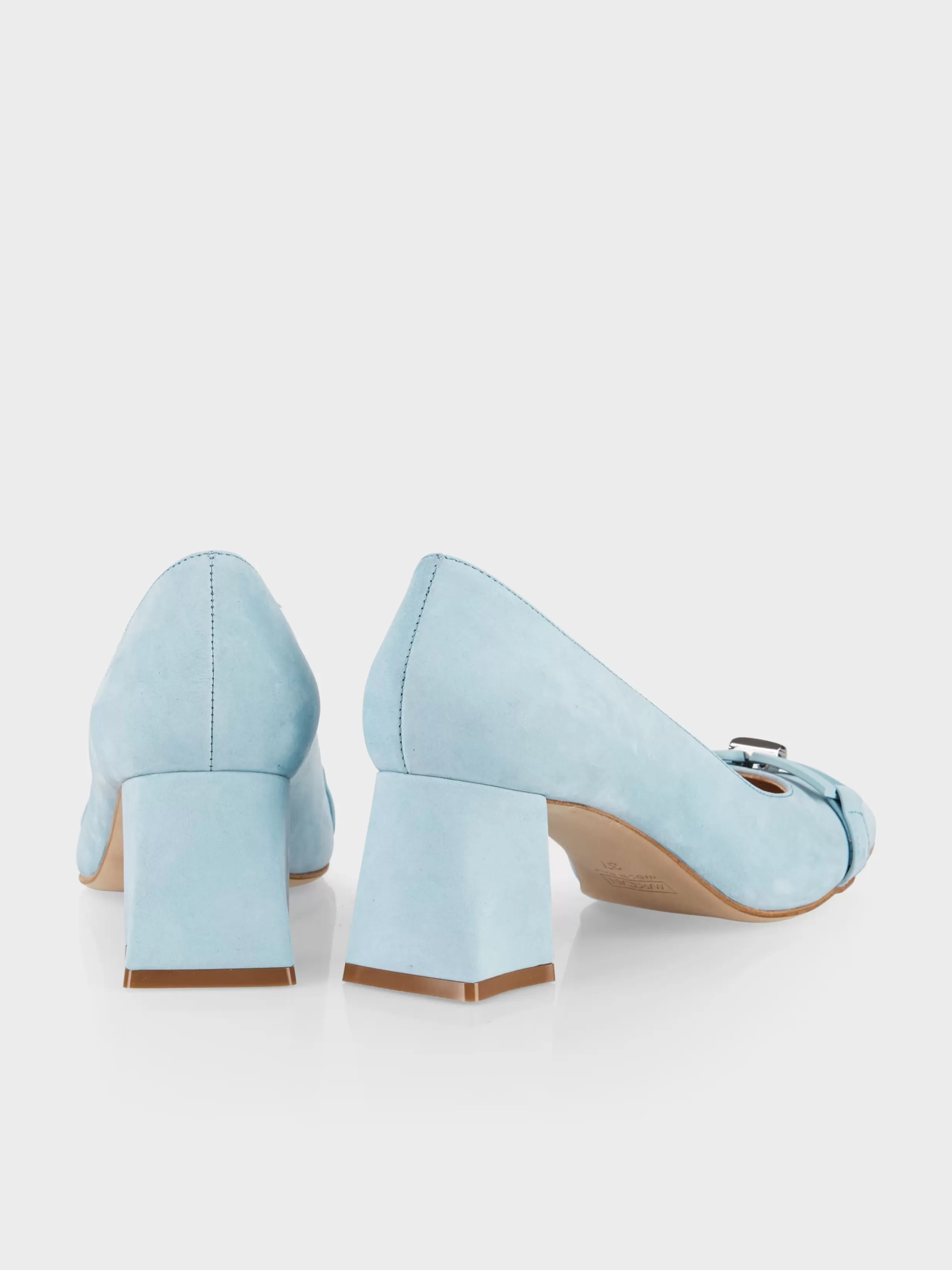 Cheap Marc Cain Pumps in Rauleder „Rethink Together” soft summer sky