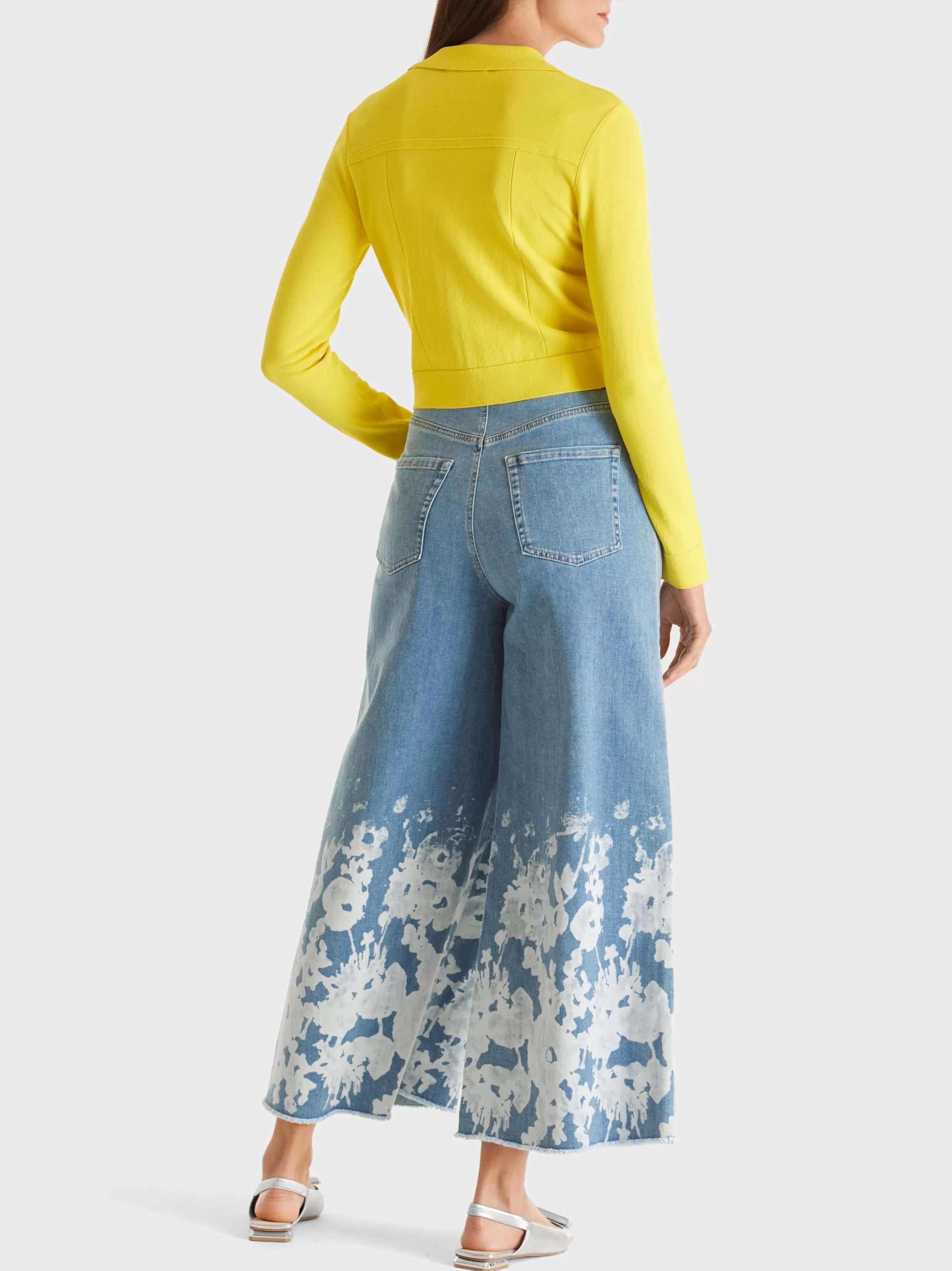 Outlet Marc Cain "Rethink Together" Culotte WAUKEE blue Denim