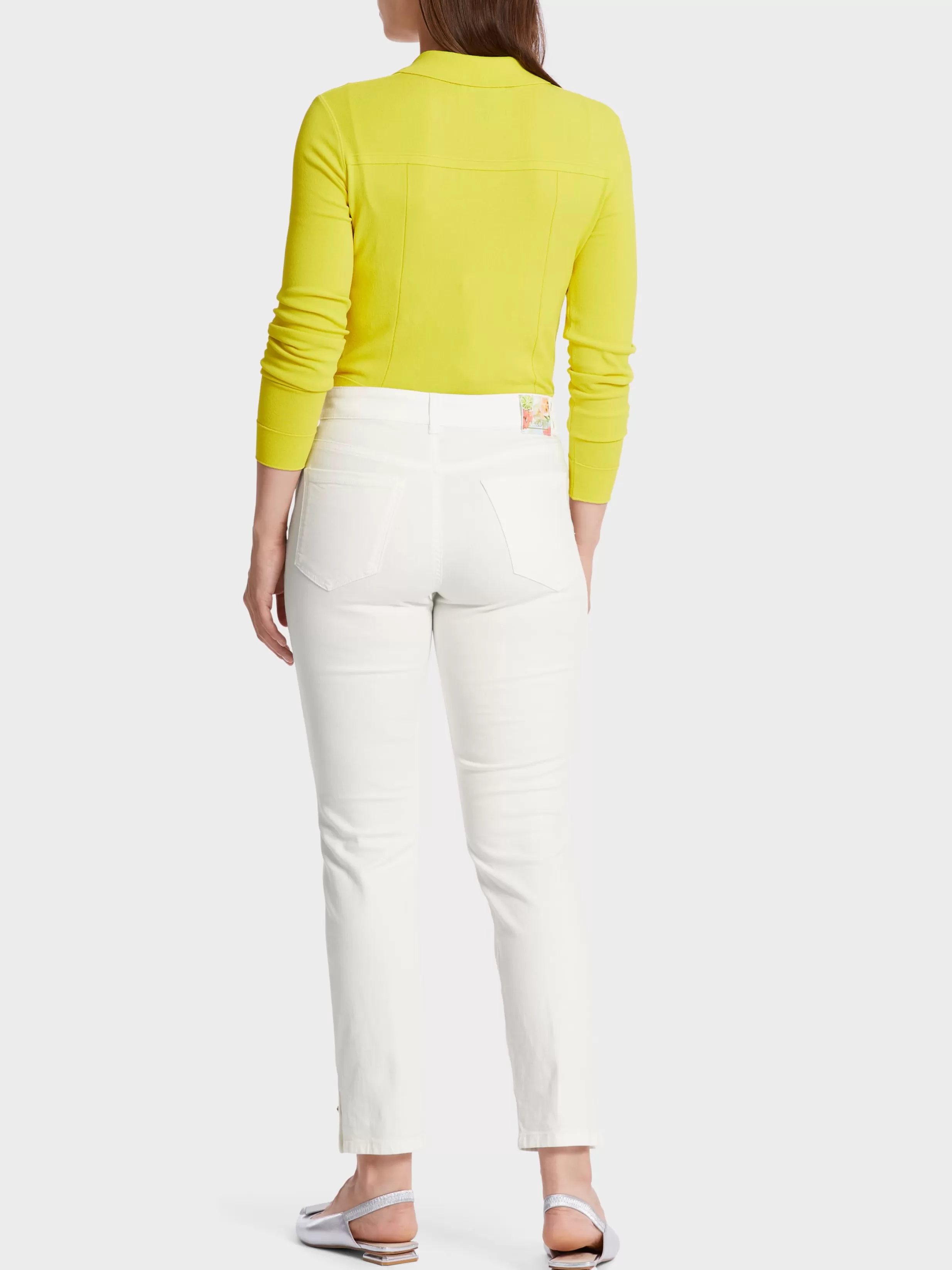 Cheap Marc Cain "Rethink Together" Hose SILEA off-white