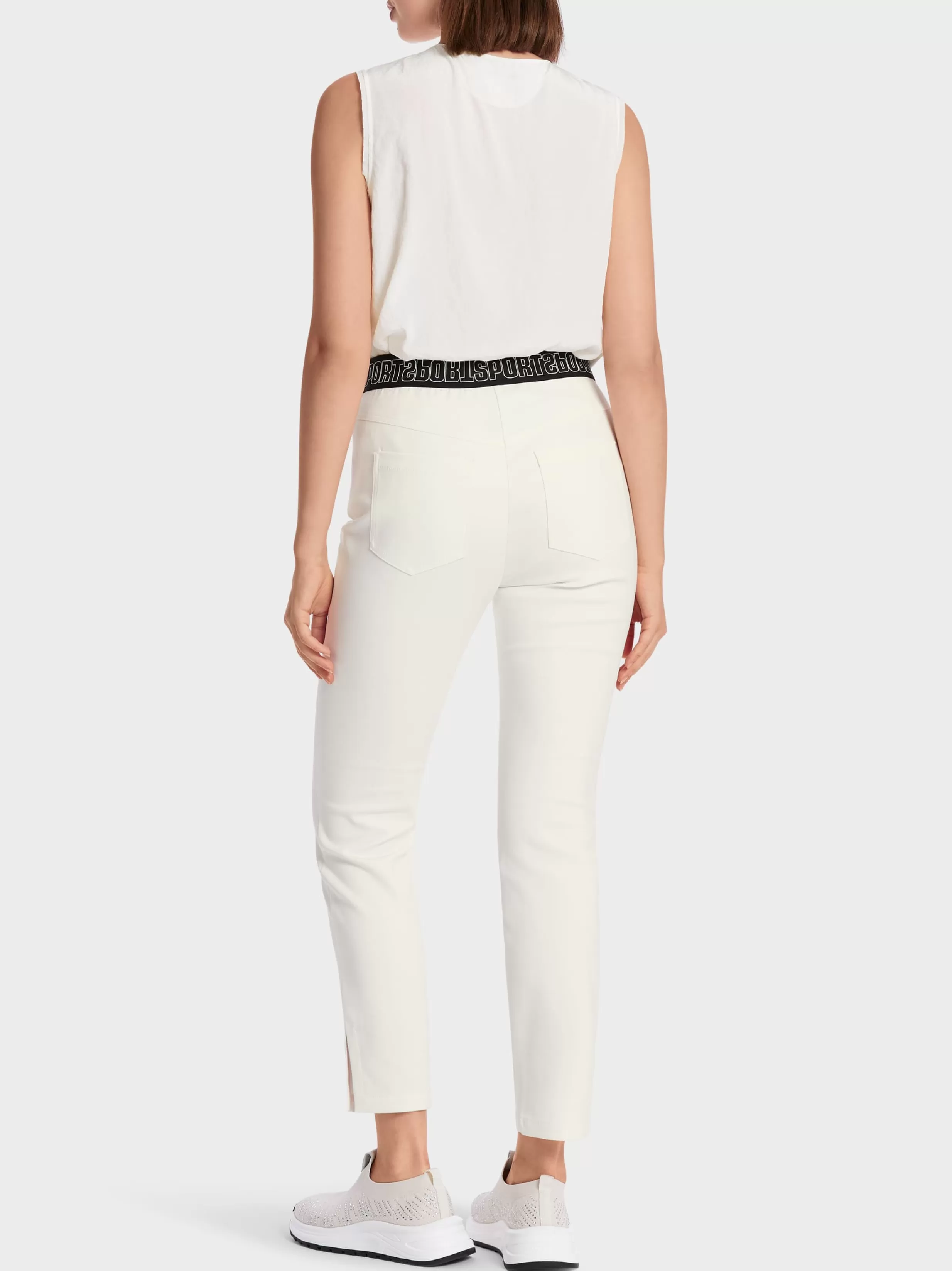 Discount Marc Cain "Rethink Together" Hose SLIVEN off-white