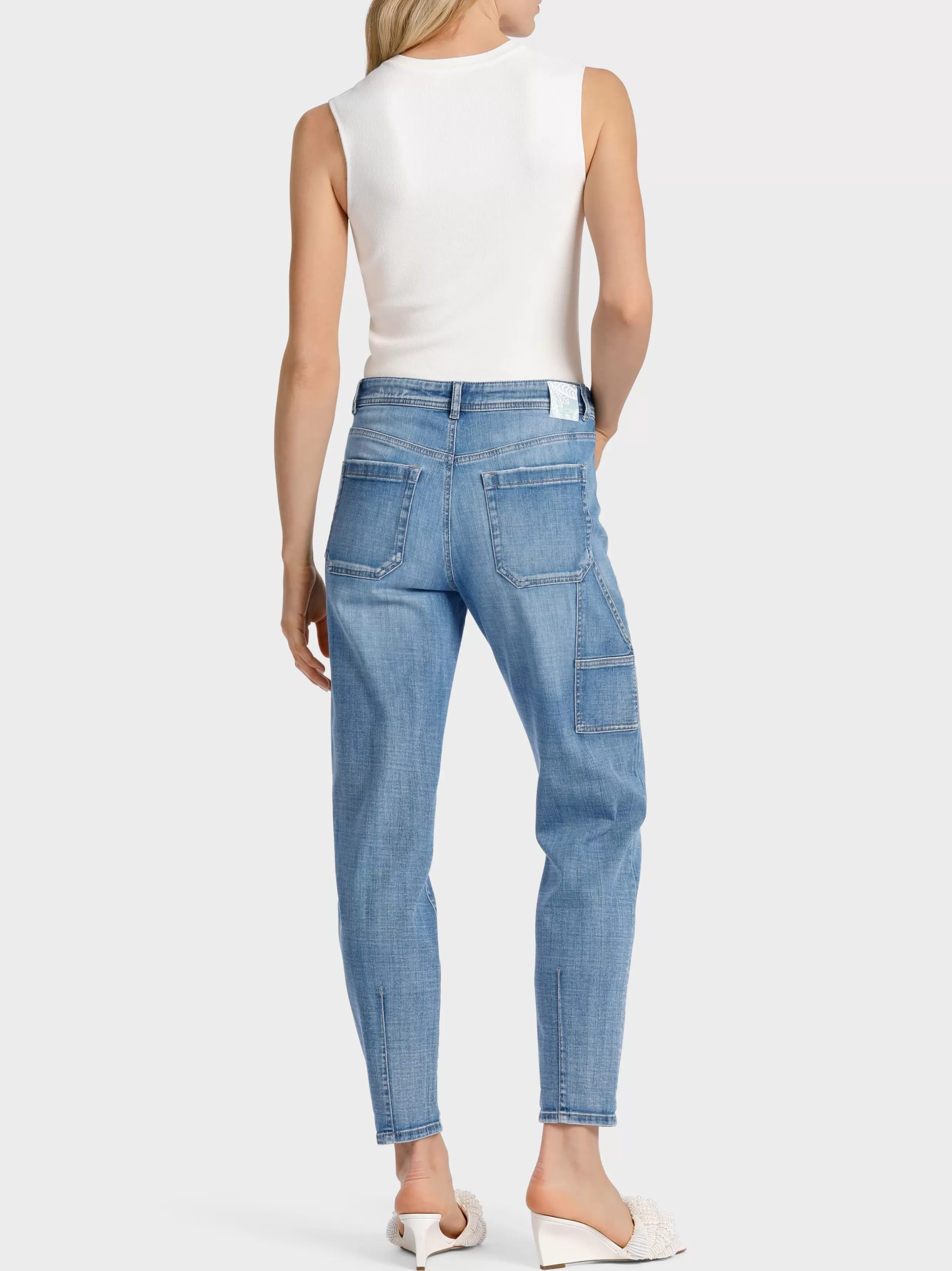 Best Sale Marc Cain “Rethink Together” Jeans Modell RIVNE blue Denim