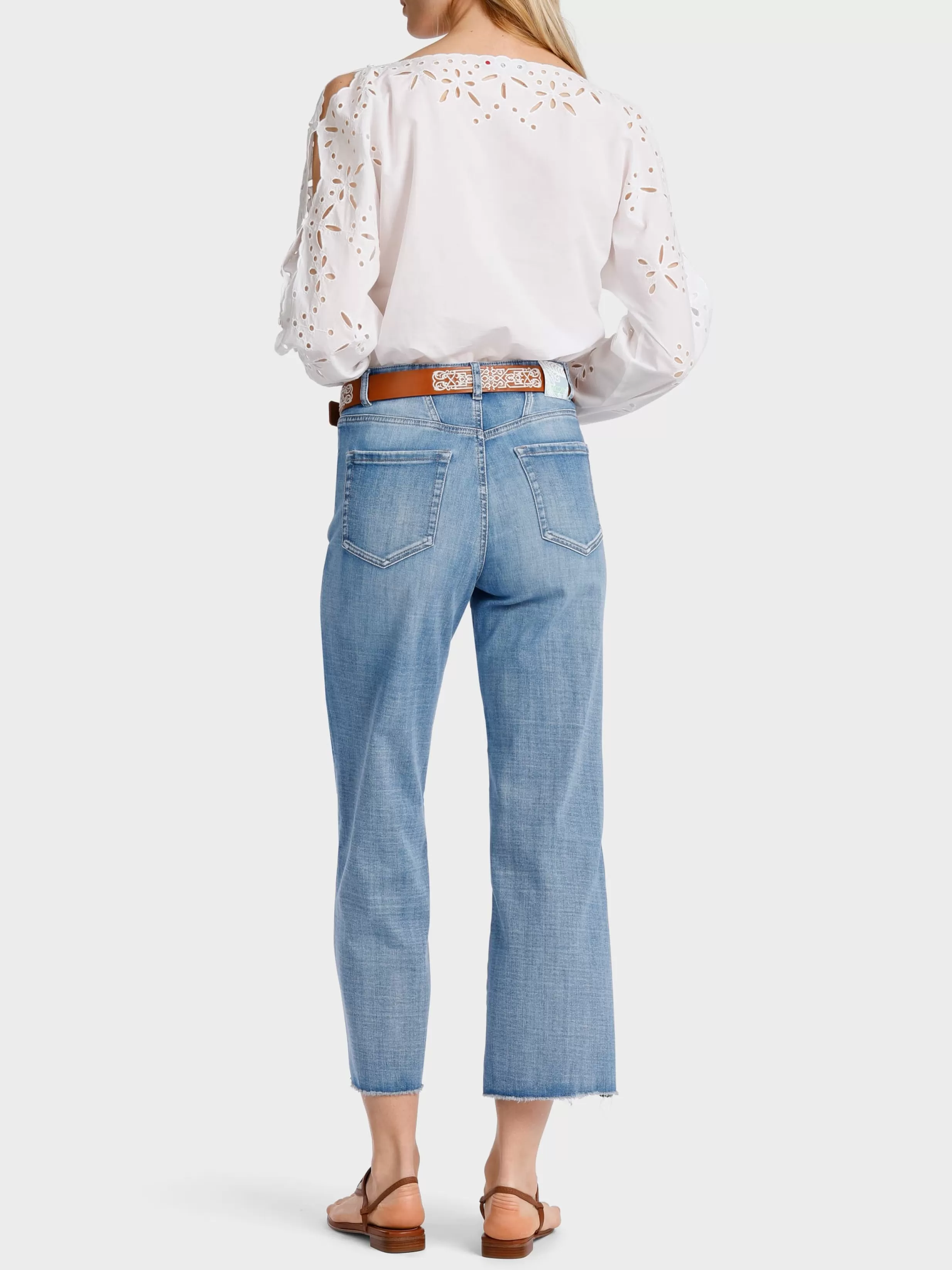 Outlet Marc Cain “Rethink Together” Jeans Modell WYLIE blue Denim