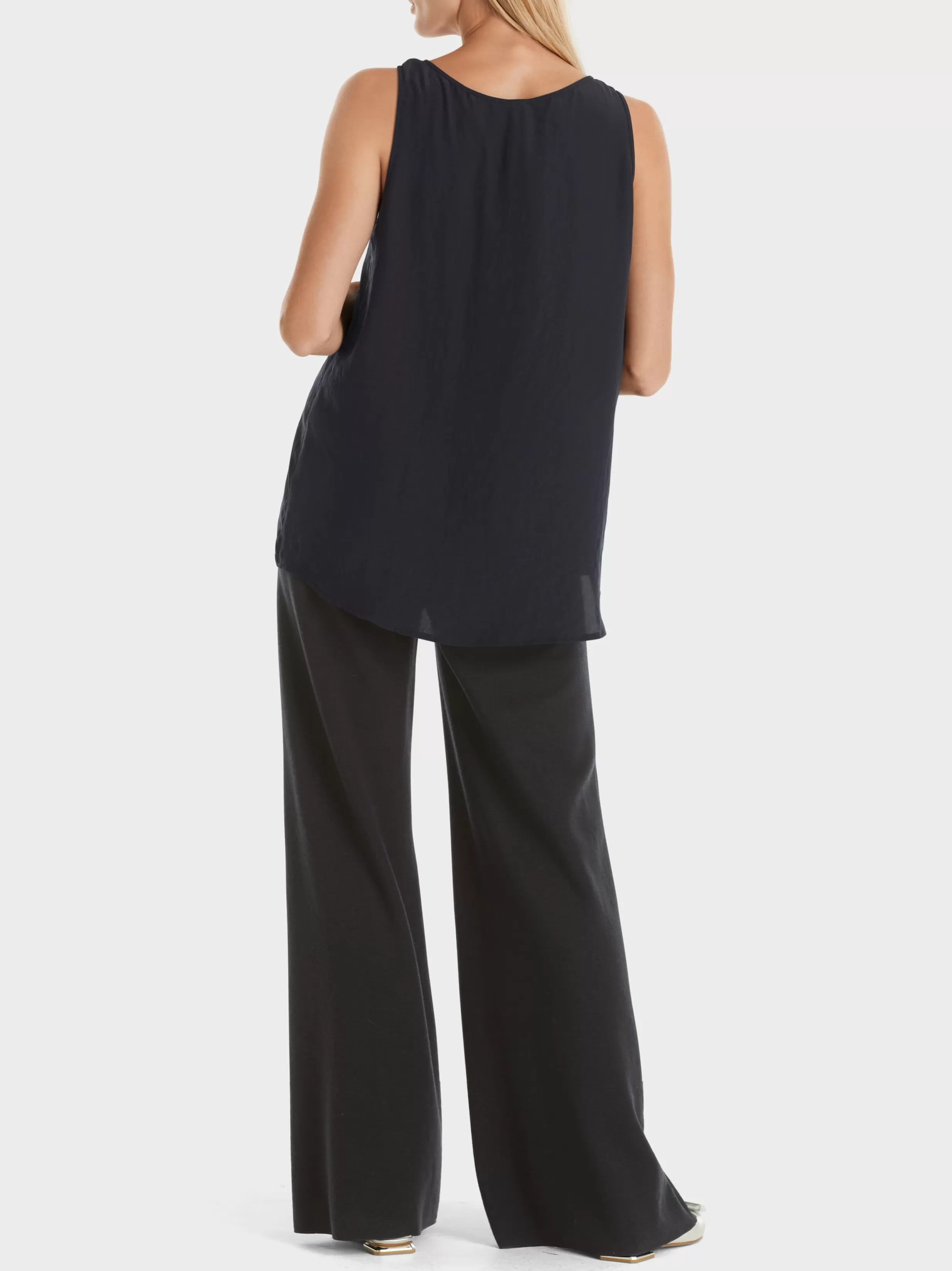 Clearance Marc Cain Ärmelloses Top midnight blue