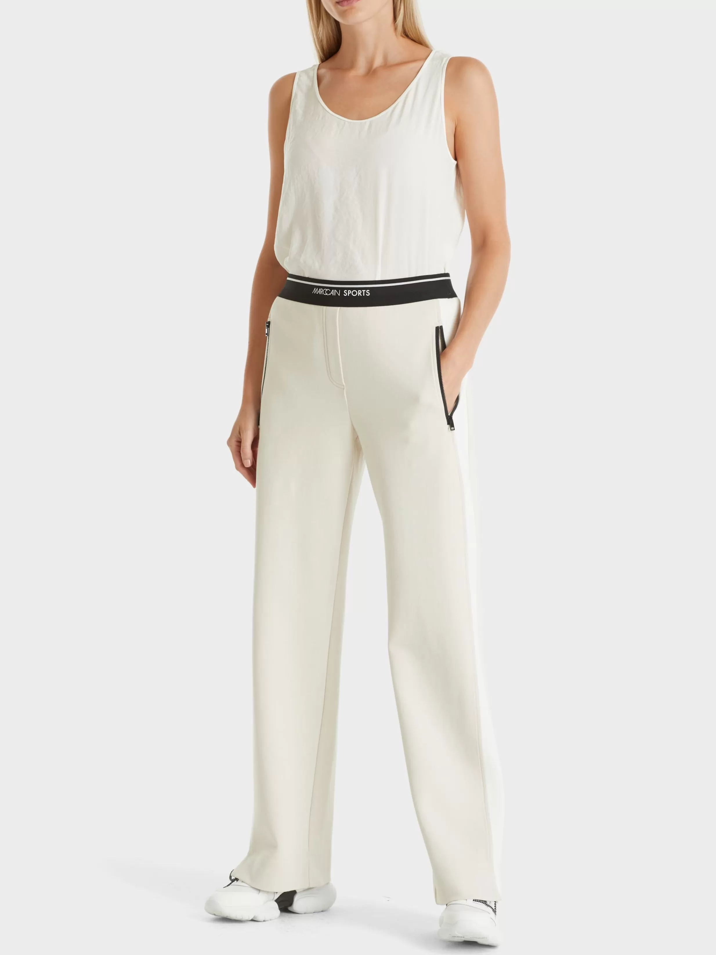 Online Marc Cain Ärmelloses Top off-white