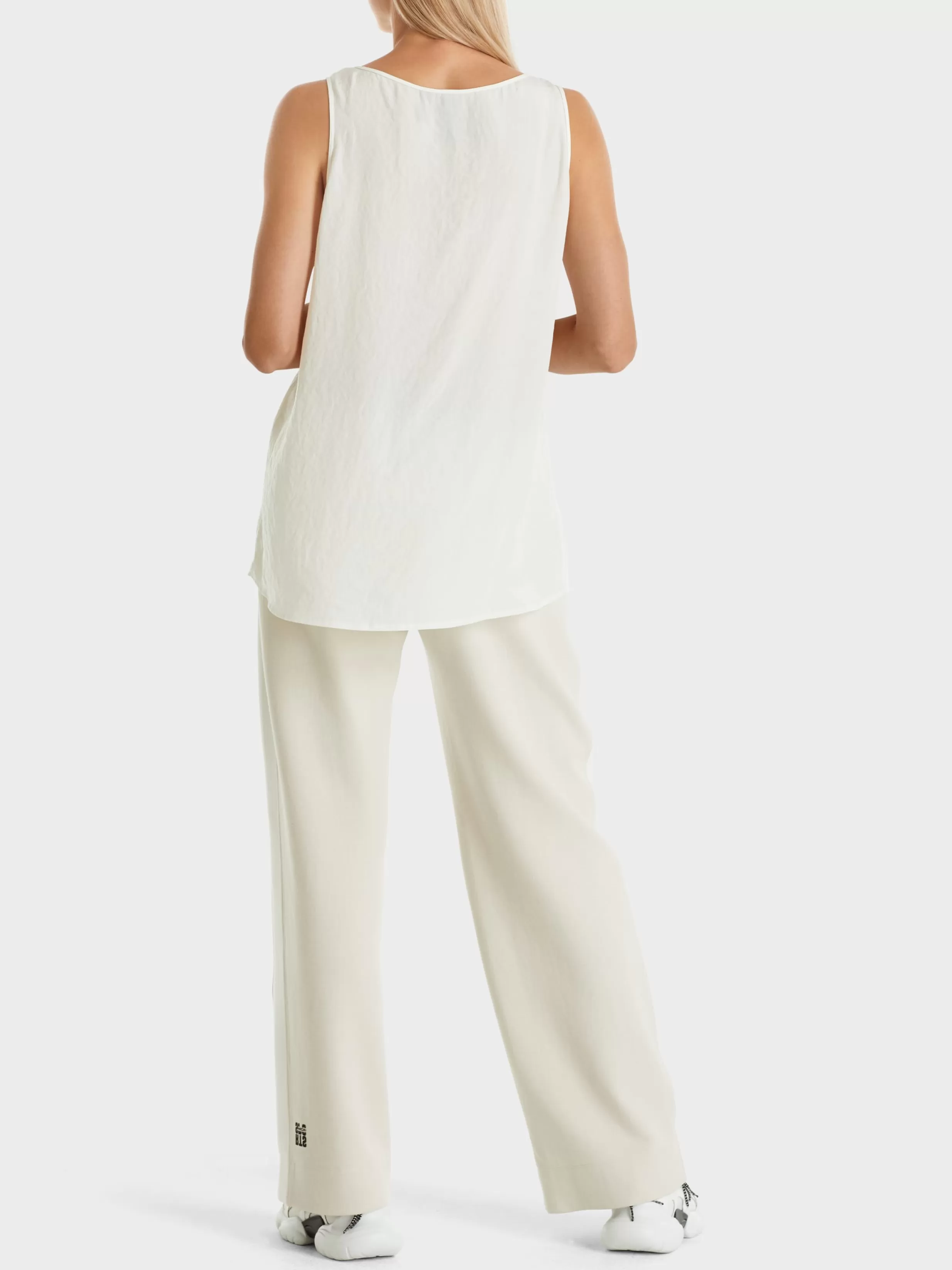 Online Marc Cain Ärmelloses Top off-white