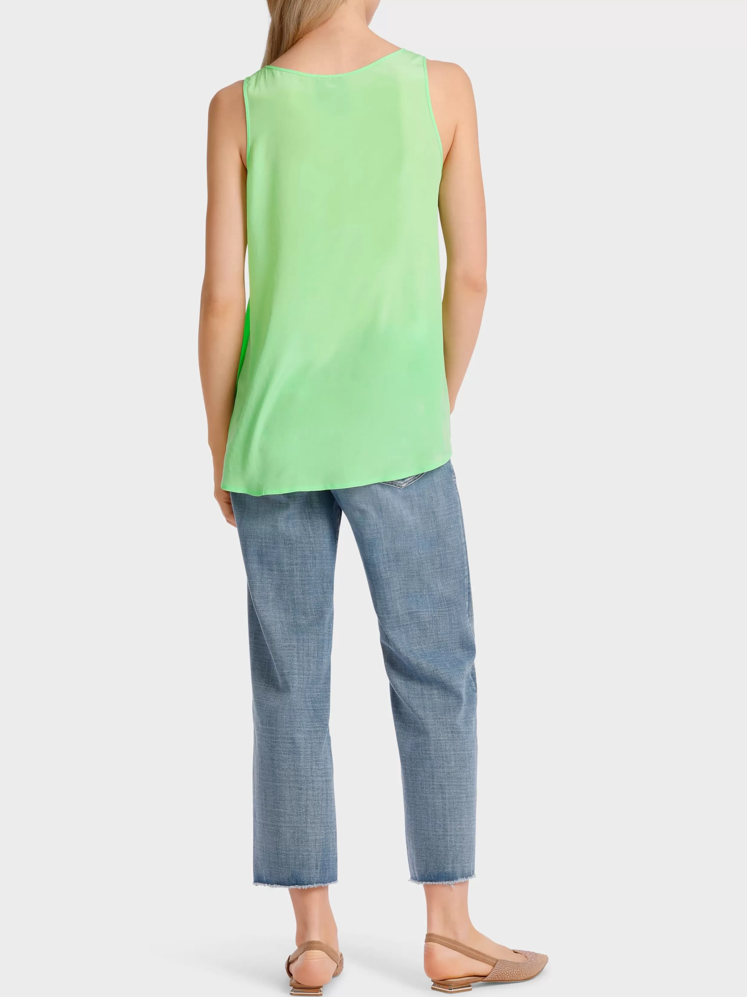 New Marc Cain Ärmelloses Top light apple green