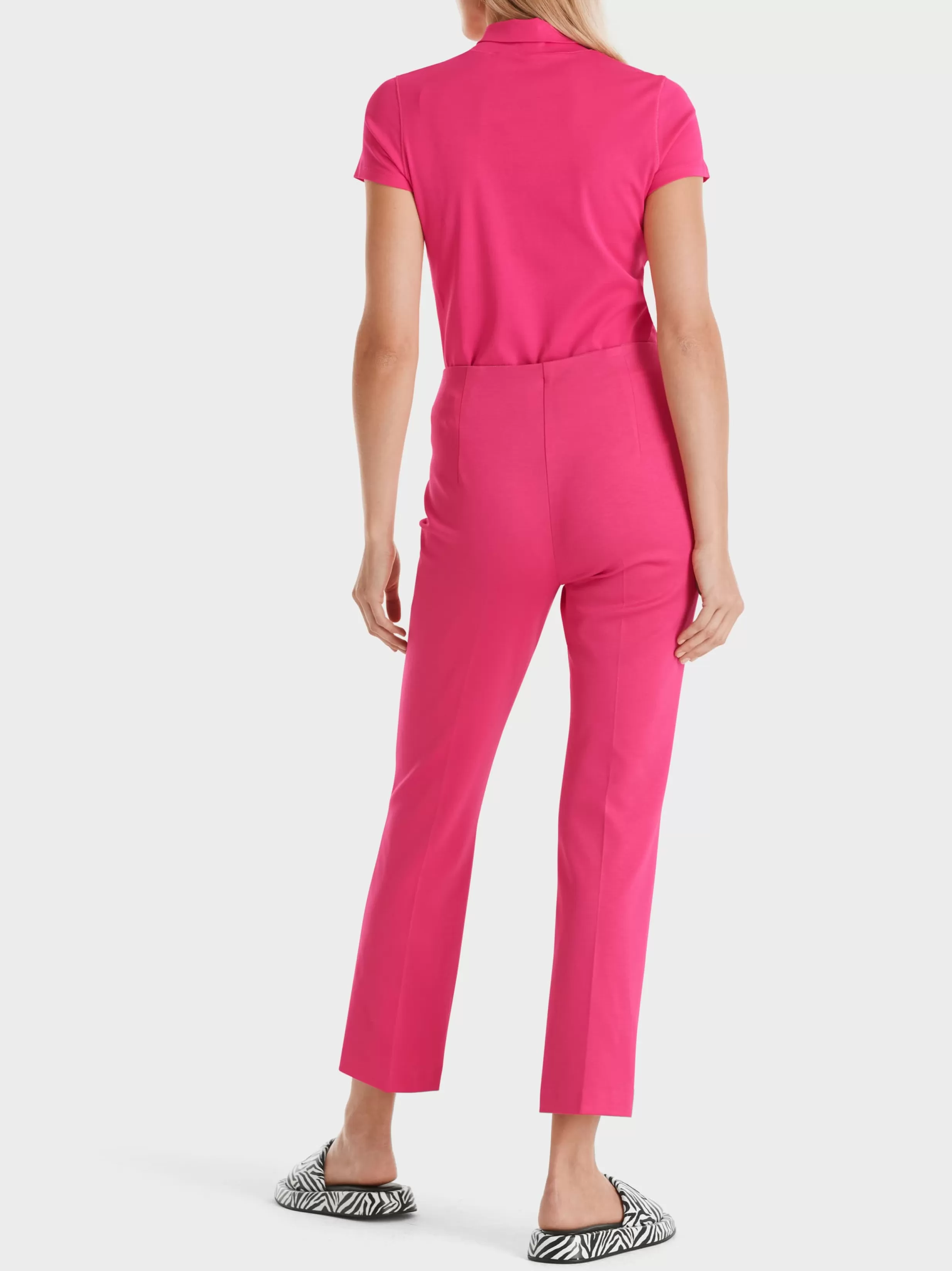 Store Marc Cain Schmal geschnittene Hose SYDNEY super pink