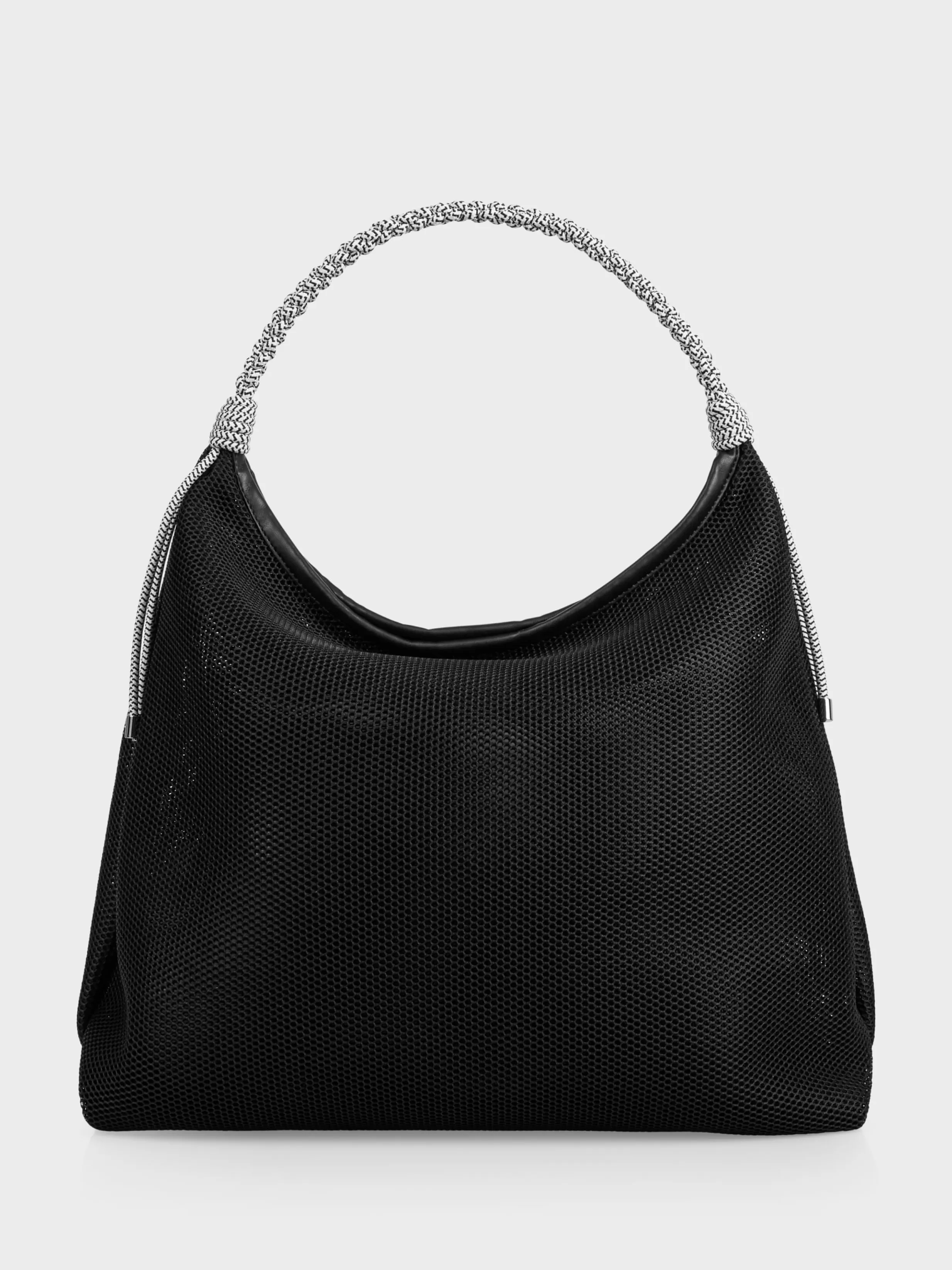 Best Sale Marc Cain Shopper Bag aus Mesh black