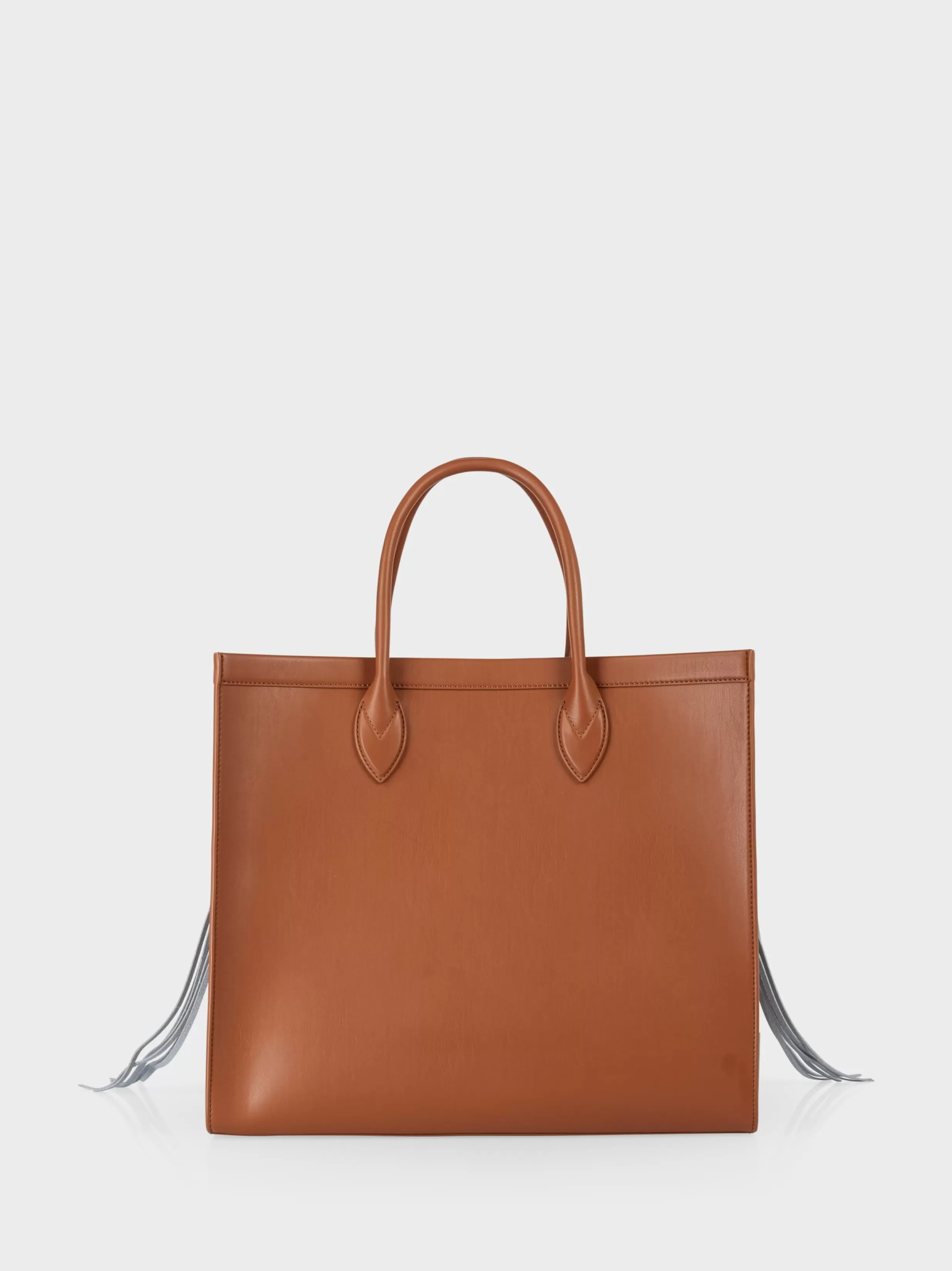 Online Marc Cain Shopper Bag mit Applikation bright ochre