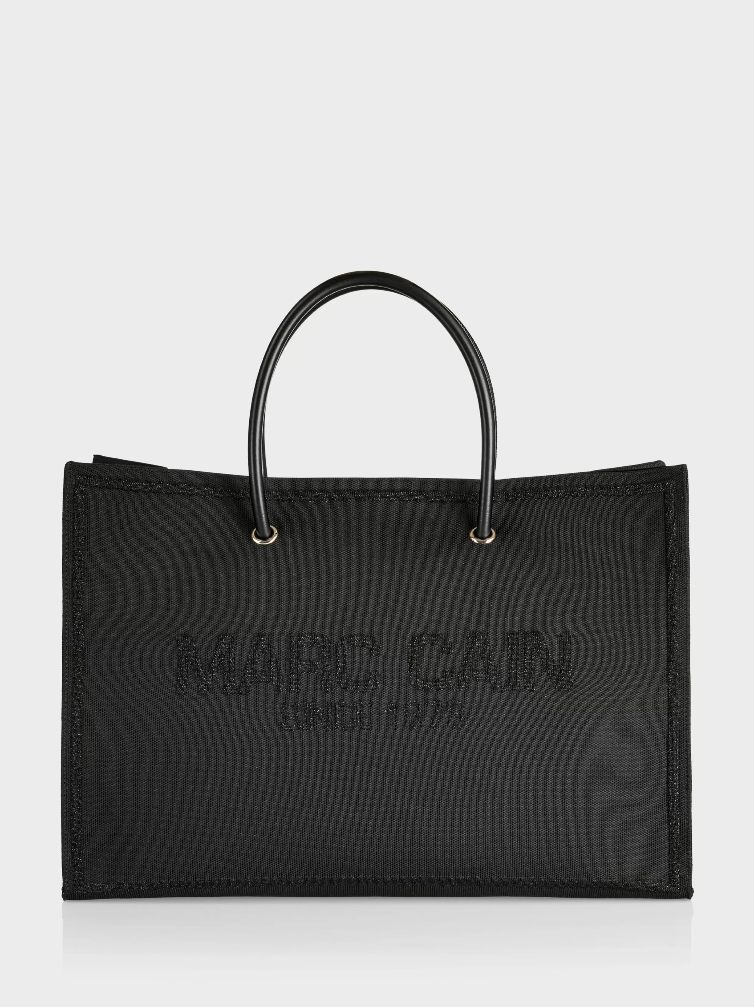 Shop Marc Cain Shopper Bag "Rethink Together" black