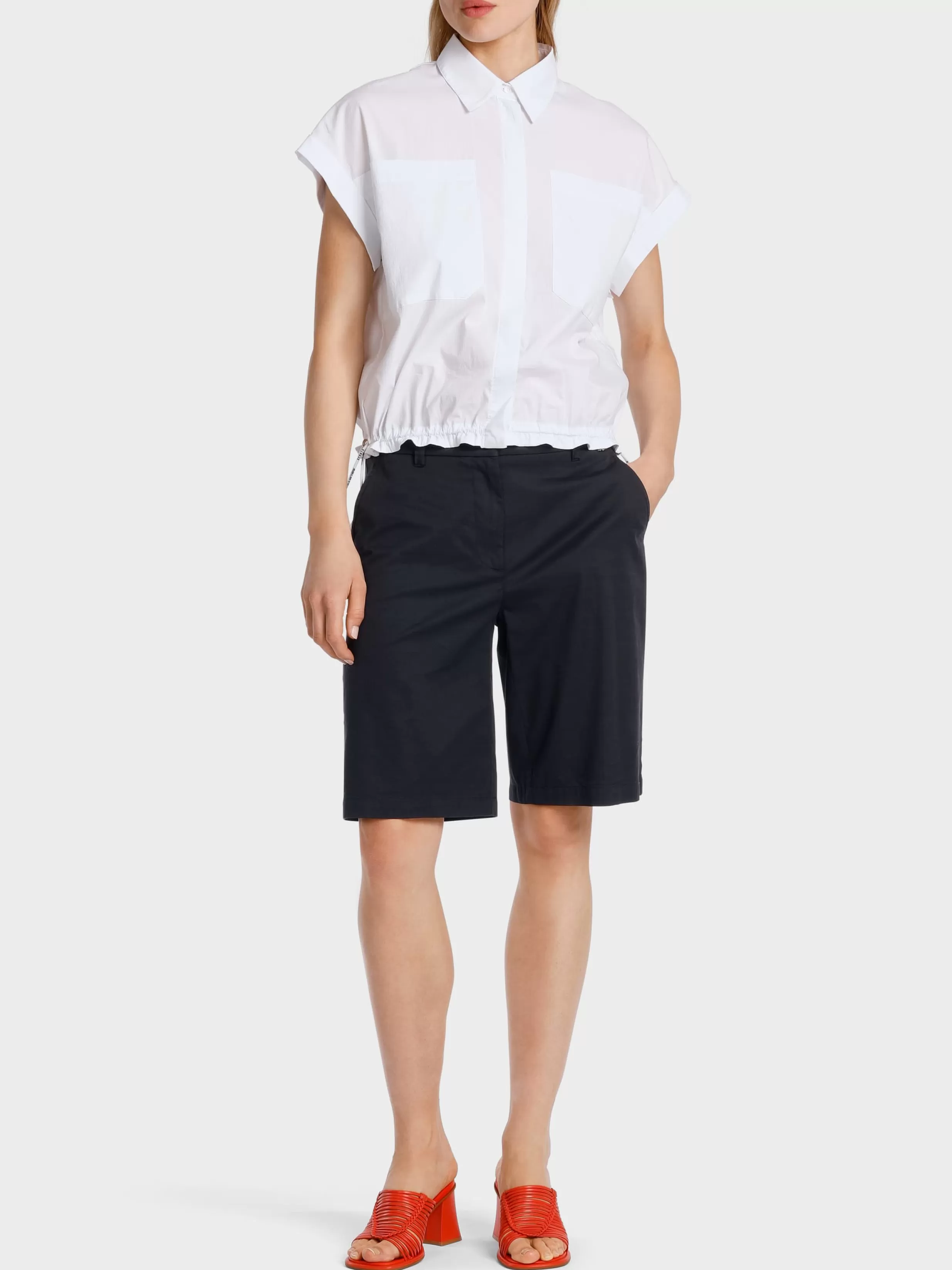 Cheap Marc Cain Shorts im Chino-Style - Modell FINIKE navy