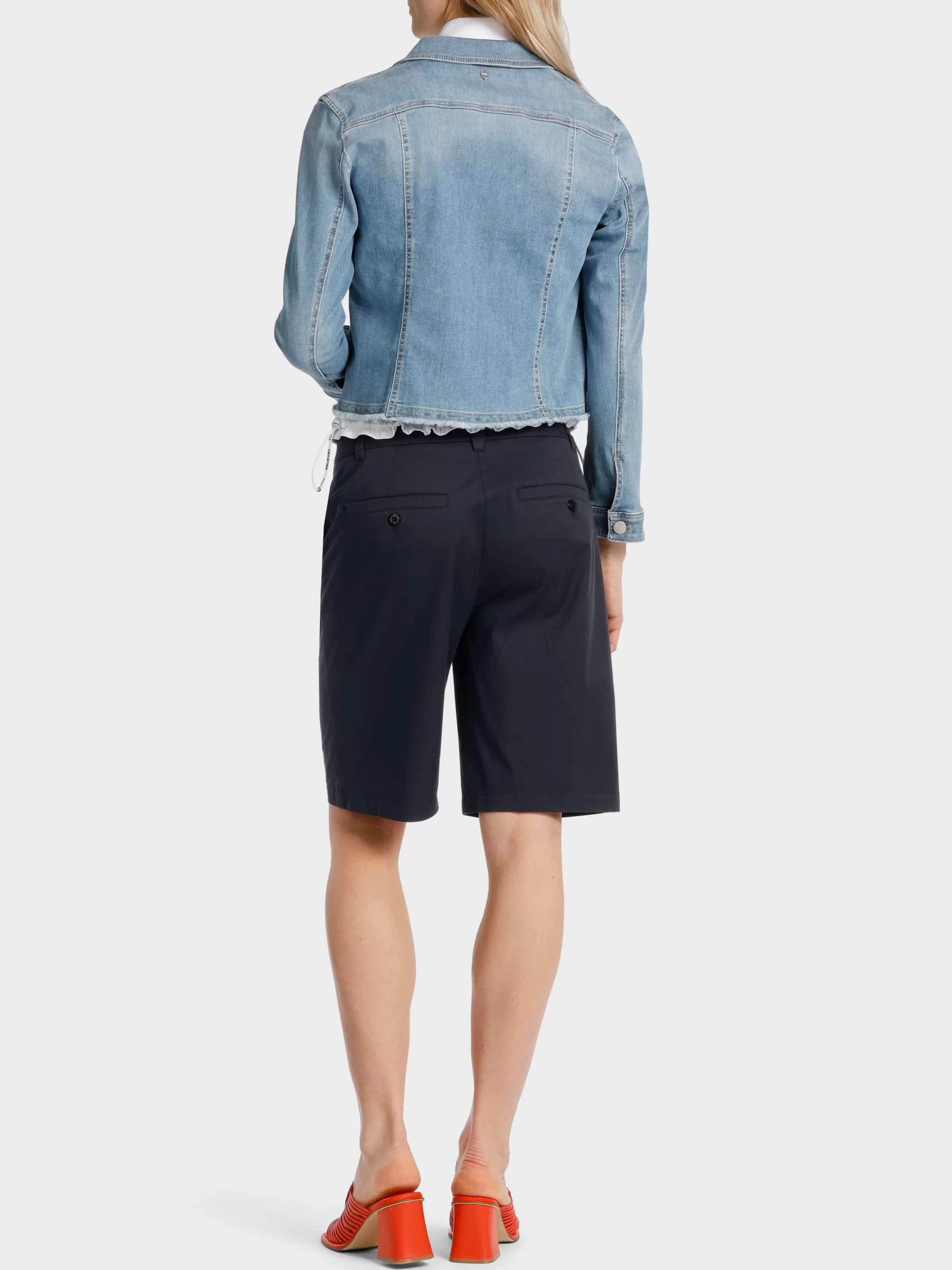 Cheap Marc Cain Shorts im Chino-Style - Modell FINIKE navy