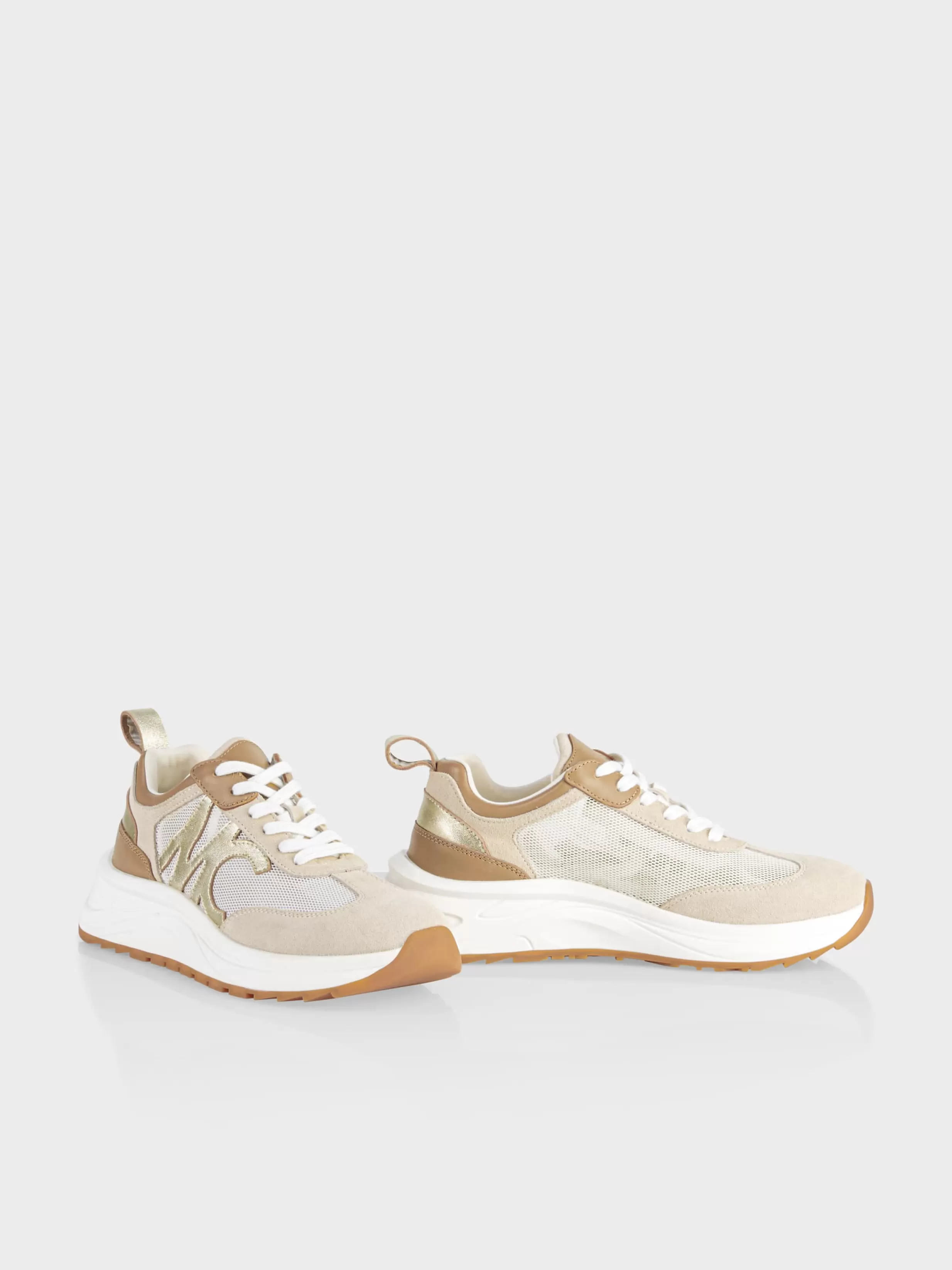 New Marc Cain Sneaker im Materialmix smoke