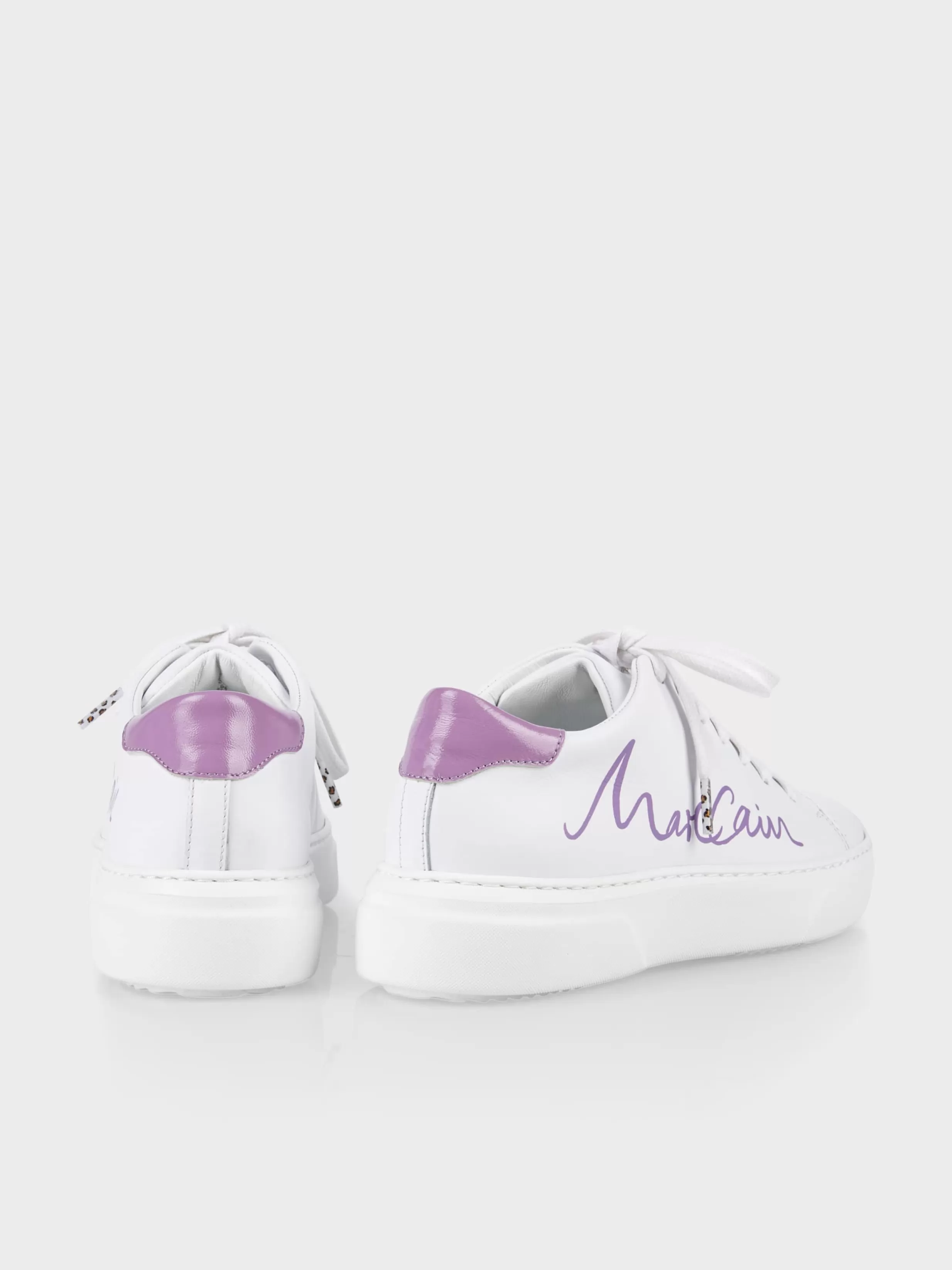 Store Marc Cain Sneakers mit Schriftzug pink lavender