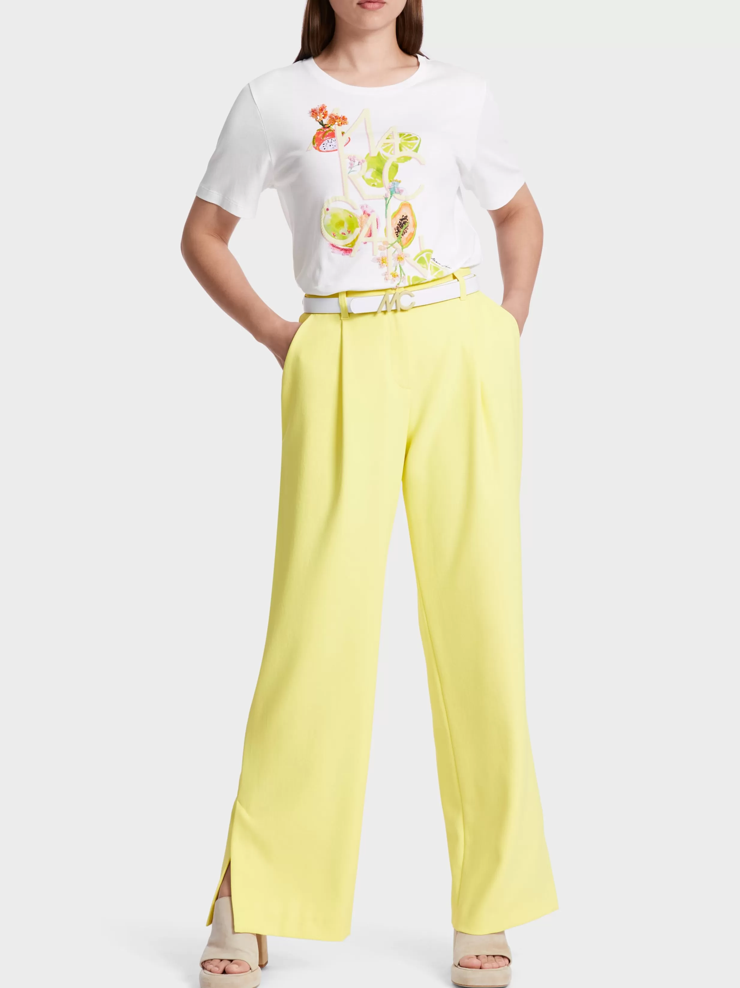 Hot Marc Cain Softe Hose WASCO pale lemon