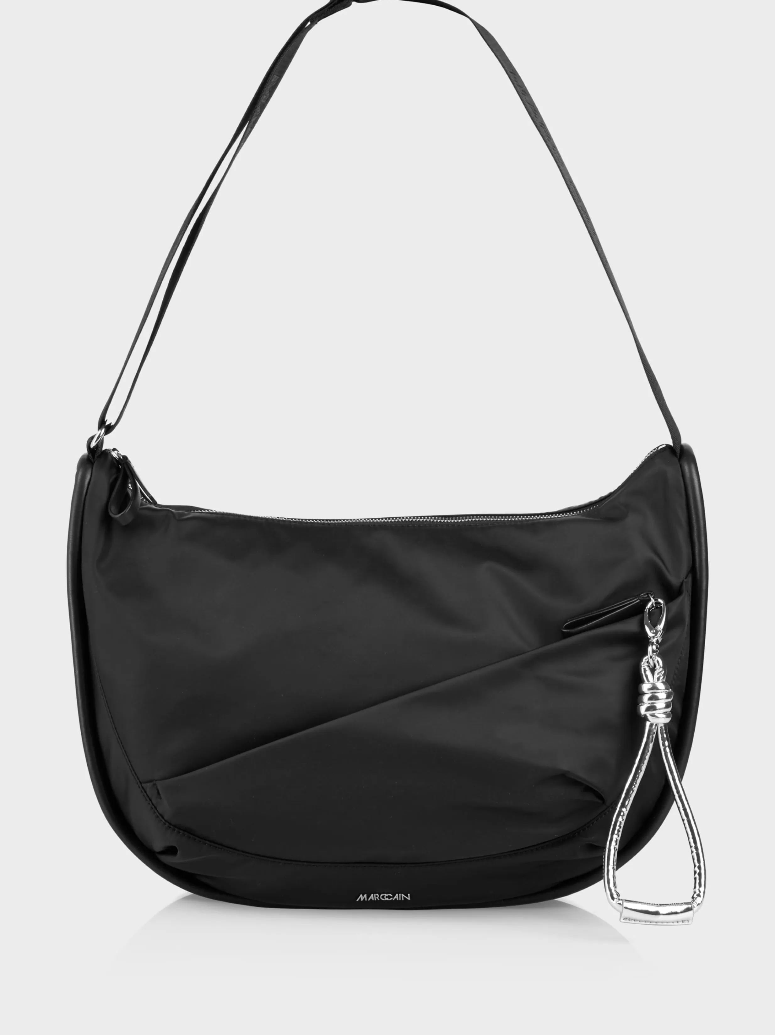 Online Marc Cain Softe Schultertasche "Rethink Together" black