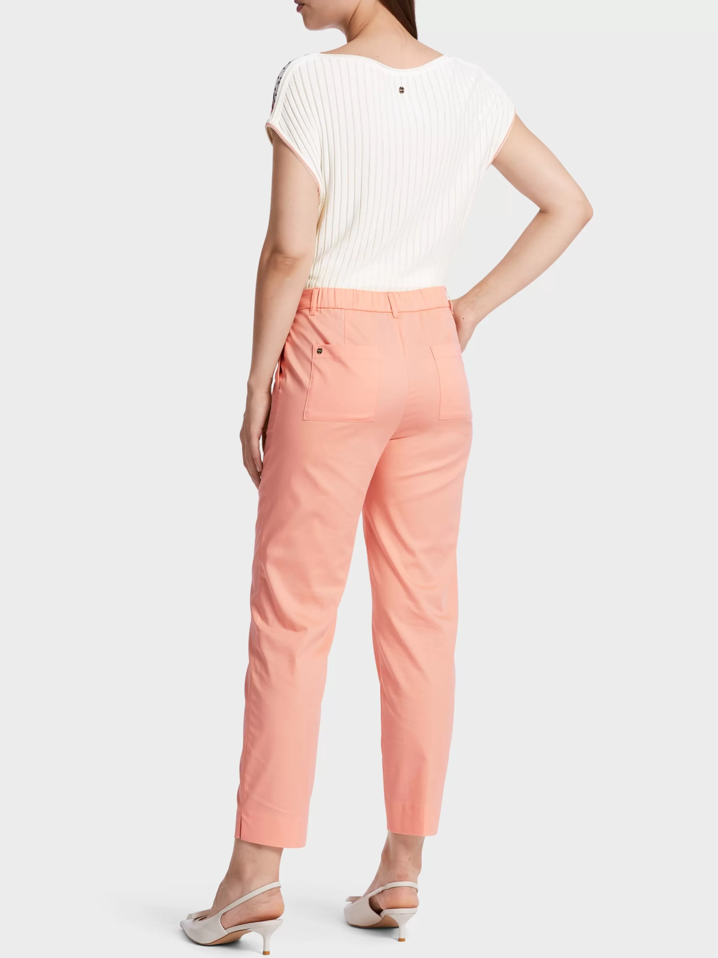 Best Sale Marc Cain Sommerliche Hose FUSHUN deep peach