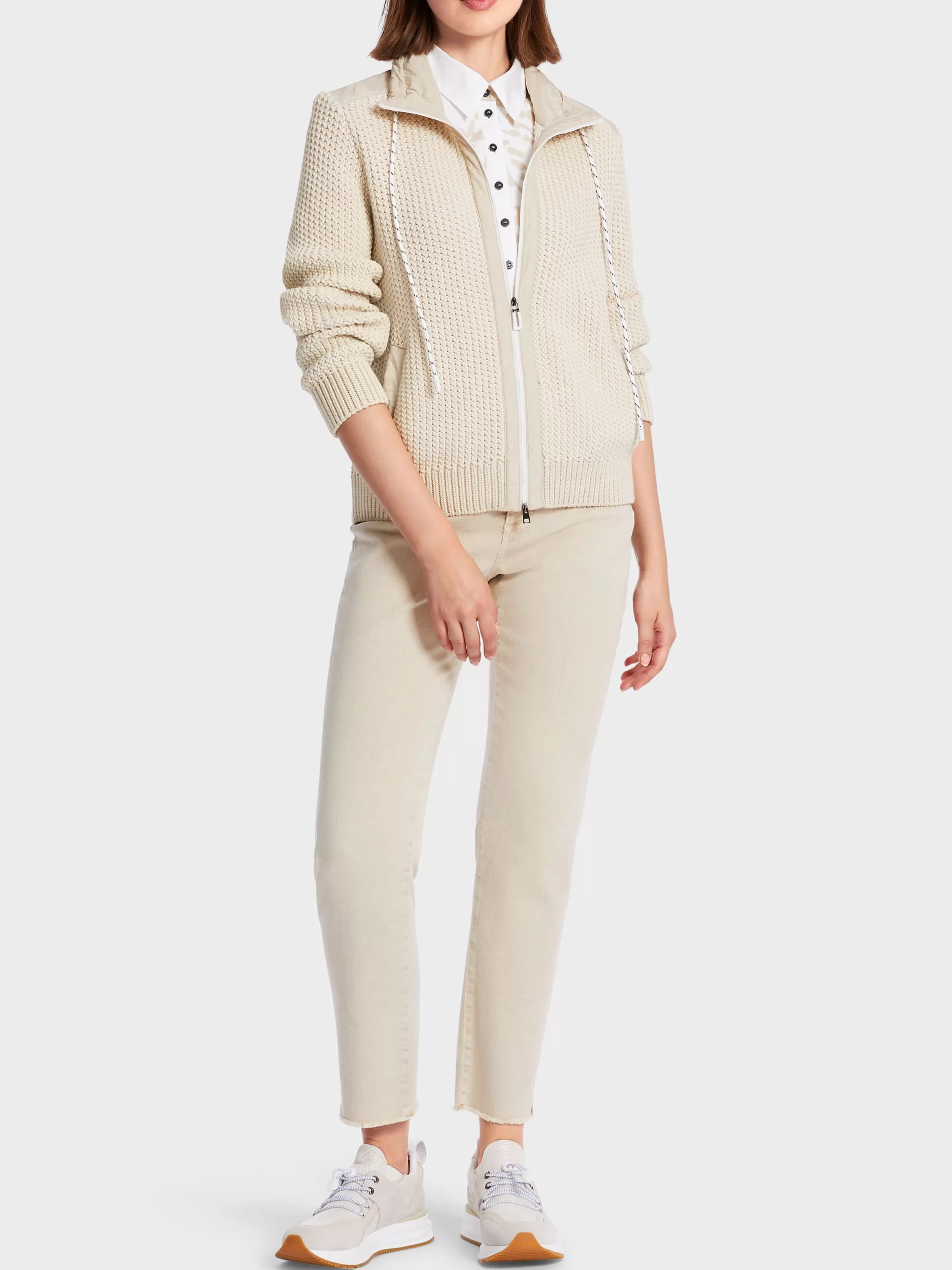 Best Marc Cain Sportiver Cardigan Knitted in Germany soft moon rock