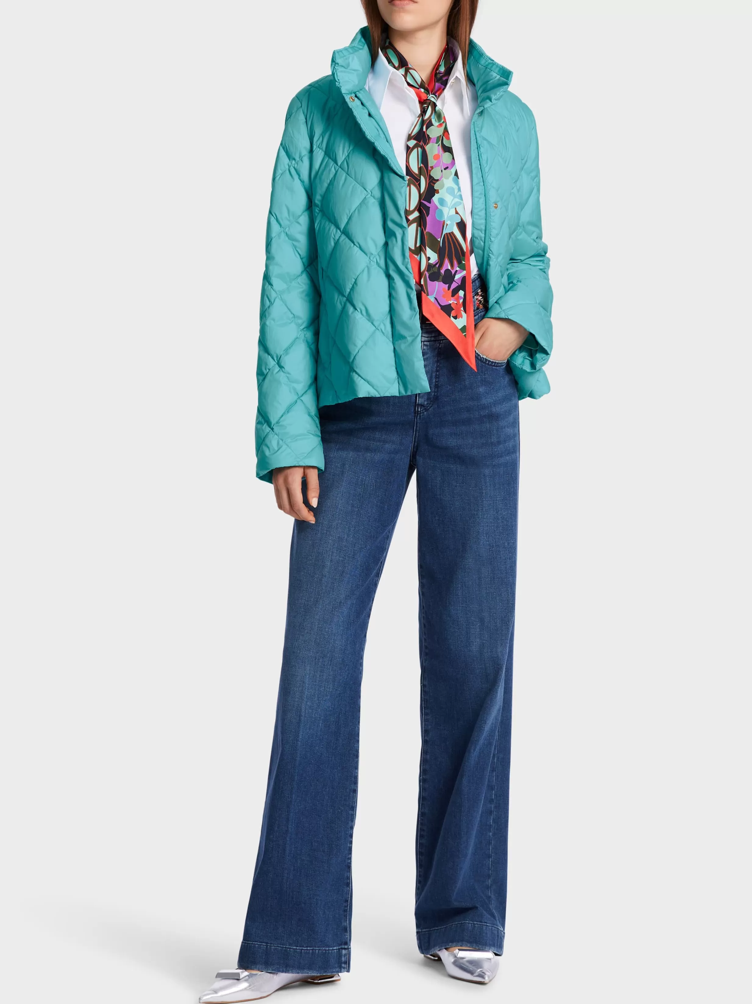 Shop Marc Cain Steppjacke "Rethink Together" deep tourmaline