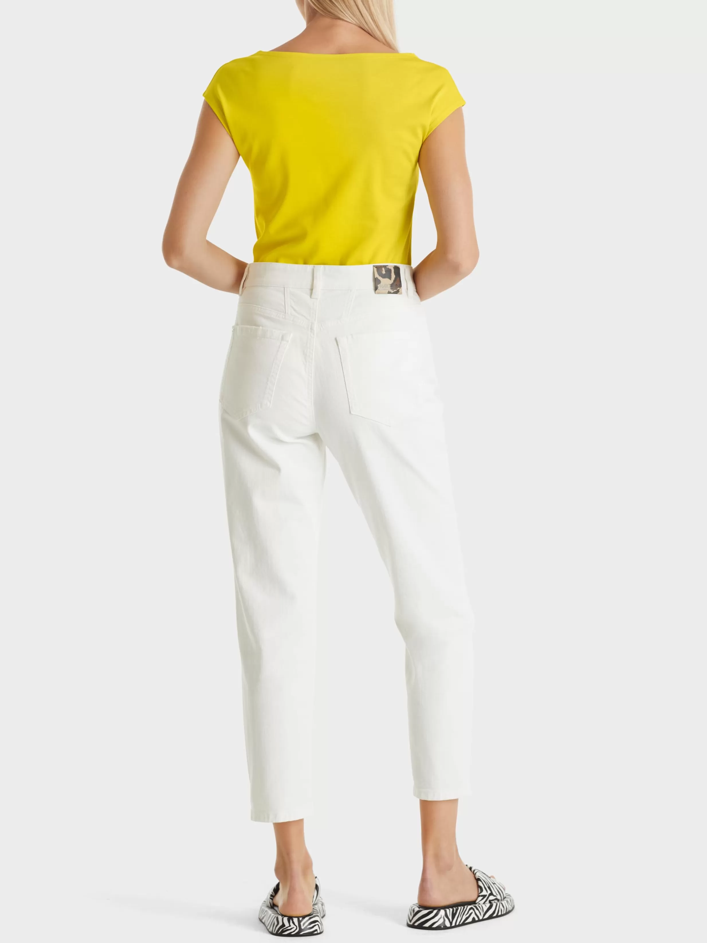 Cheap Marc Cain T-Shirt mit angeschnittenem Arm bright sulphur