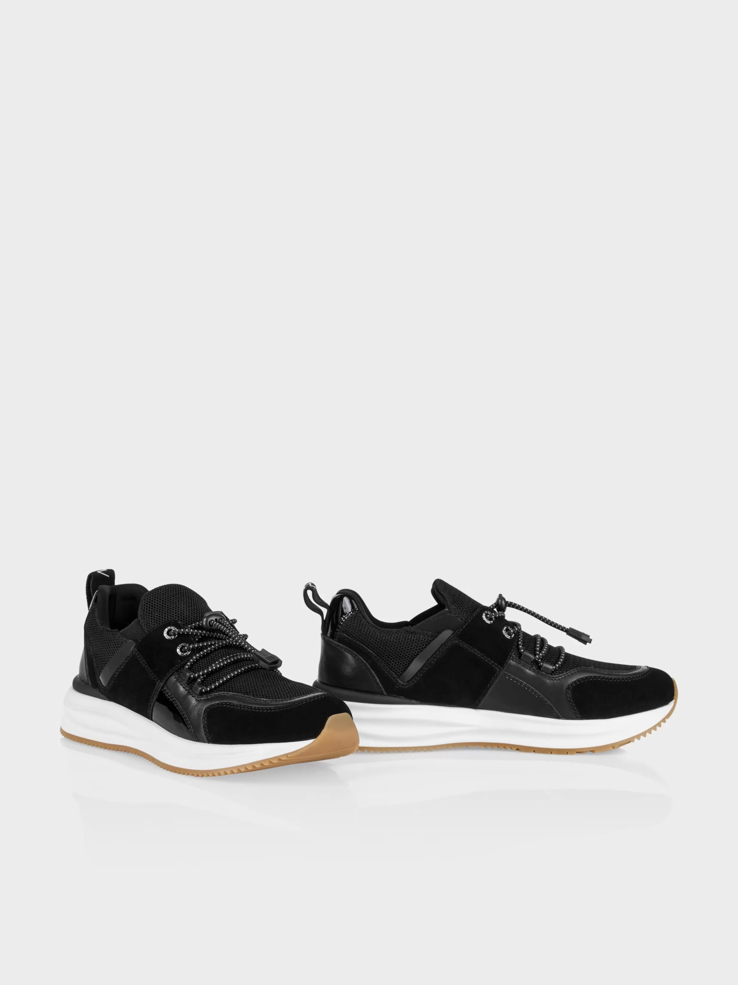 Hot Marc Cain Uni Sneaker in Materialmix black