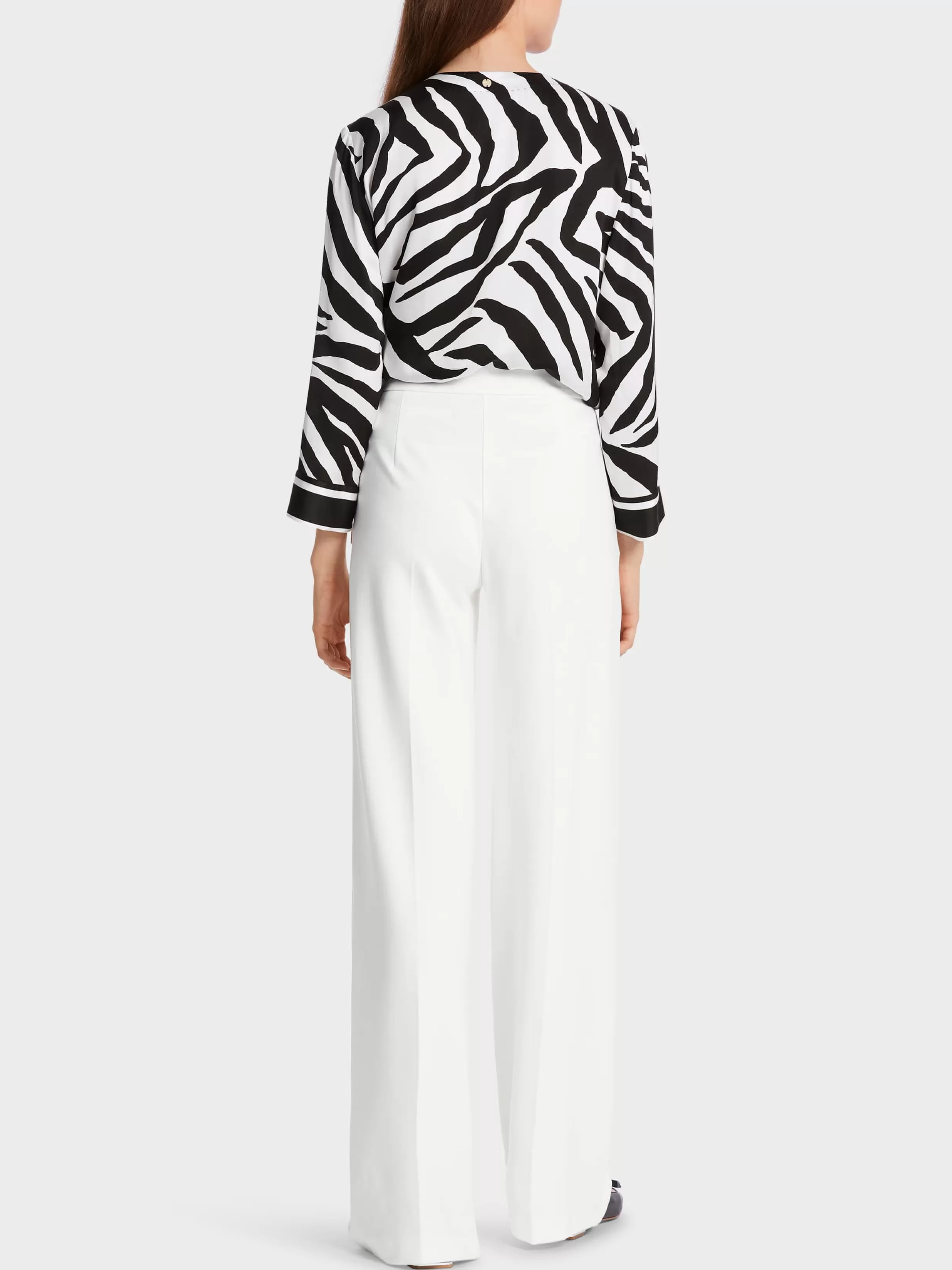 Store Marc Cain Weite Hose WICHITA off-white