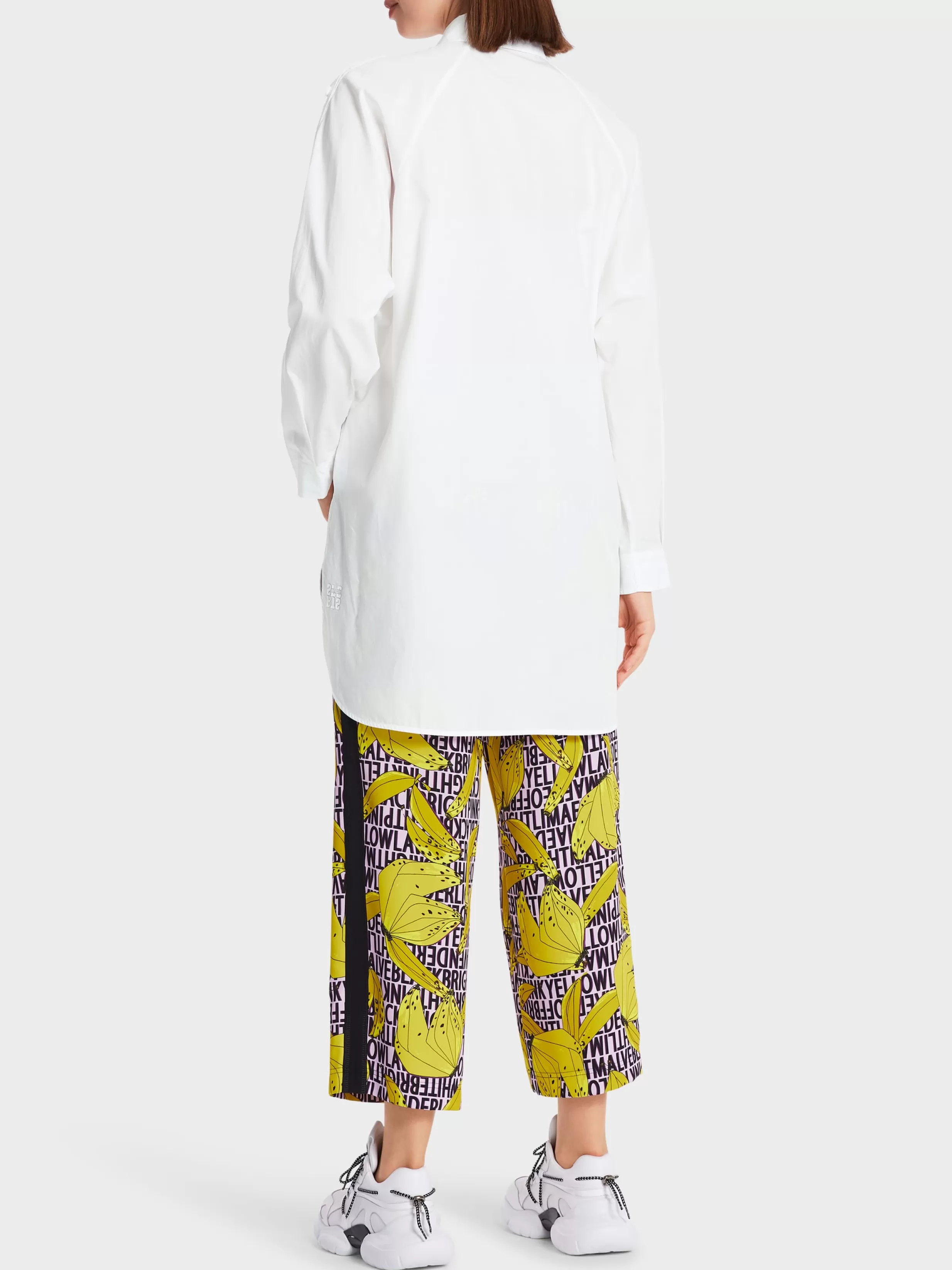 Fashion Marc Cain Weite Kimonobluse "Rethink Together" white