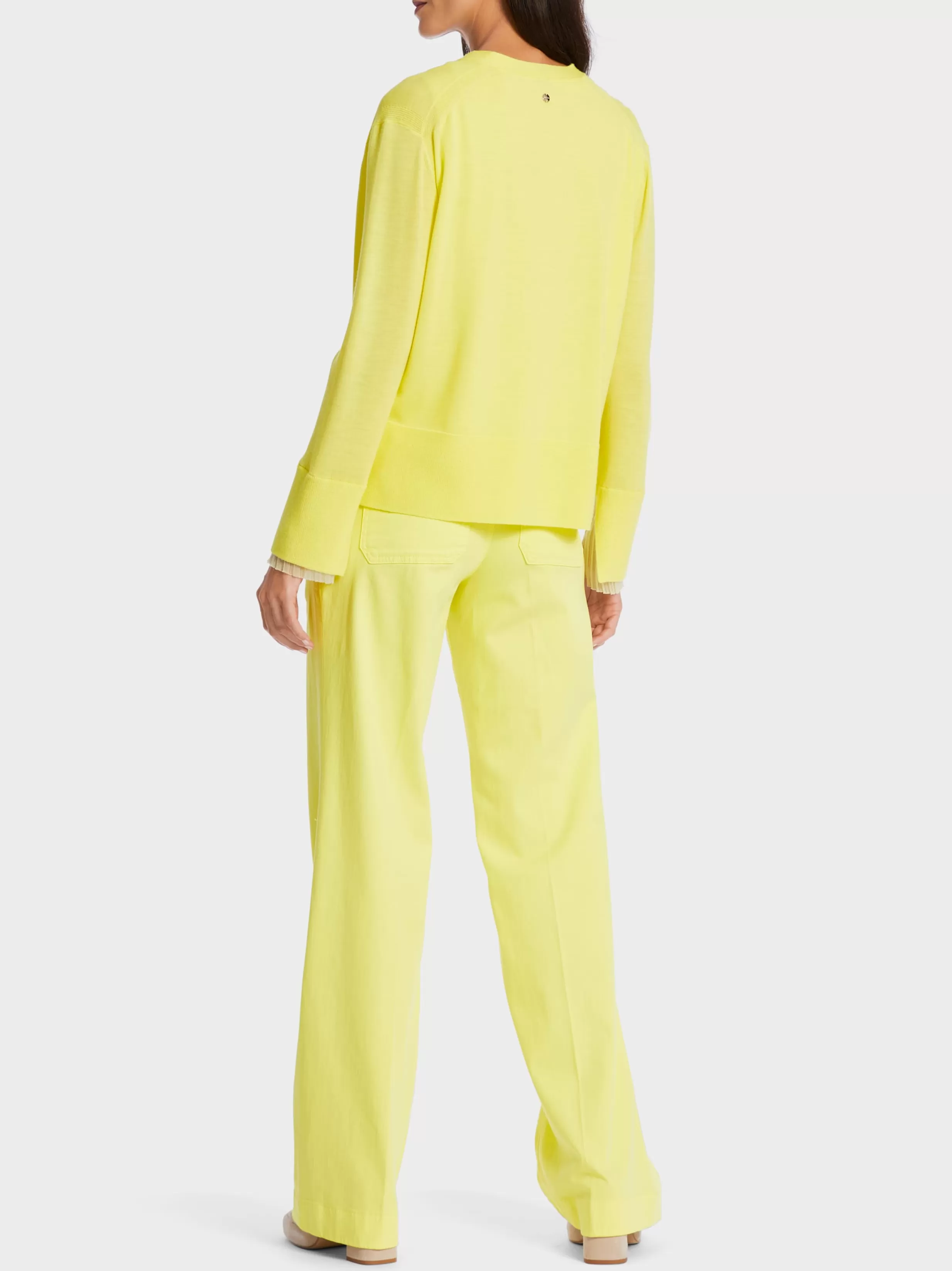 Best Marc Cain Weiter Cardigan "Rethink Together" pale lemon