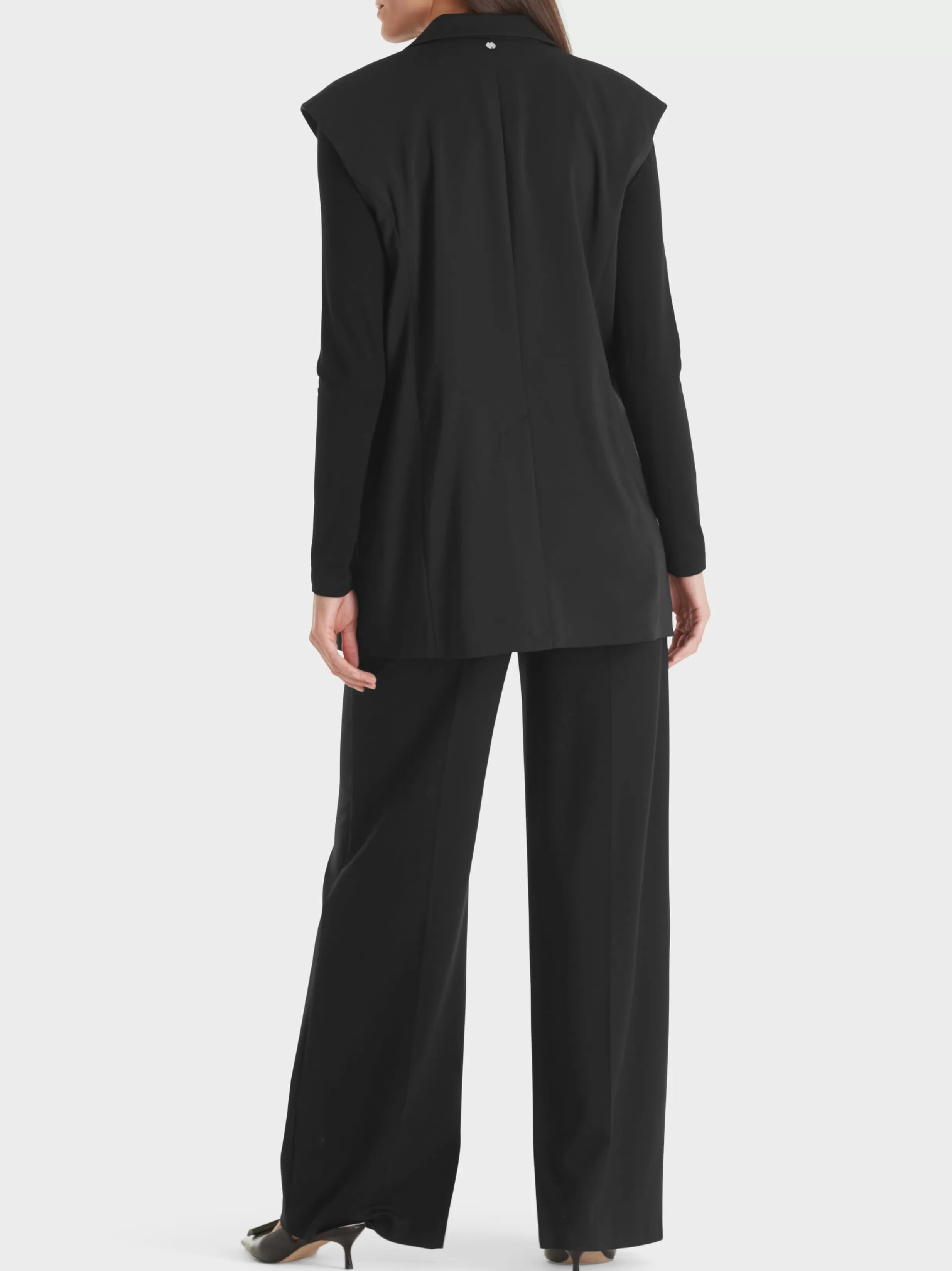 Store Marc Cain Weste mit Revers black